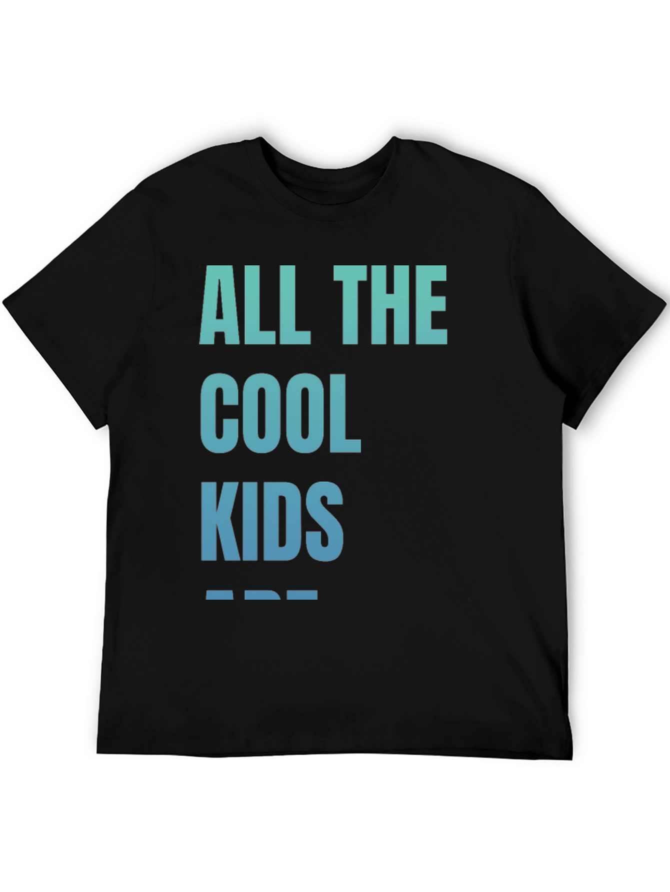 Cool Kids Black T-Shirt