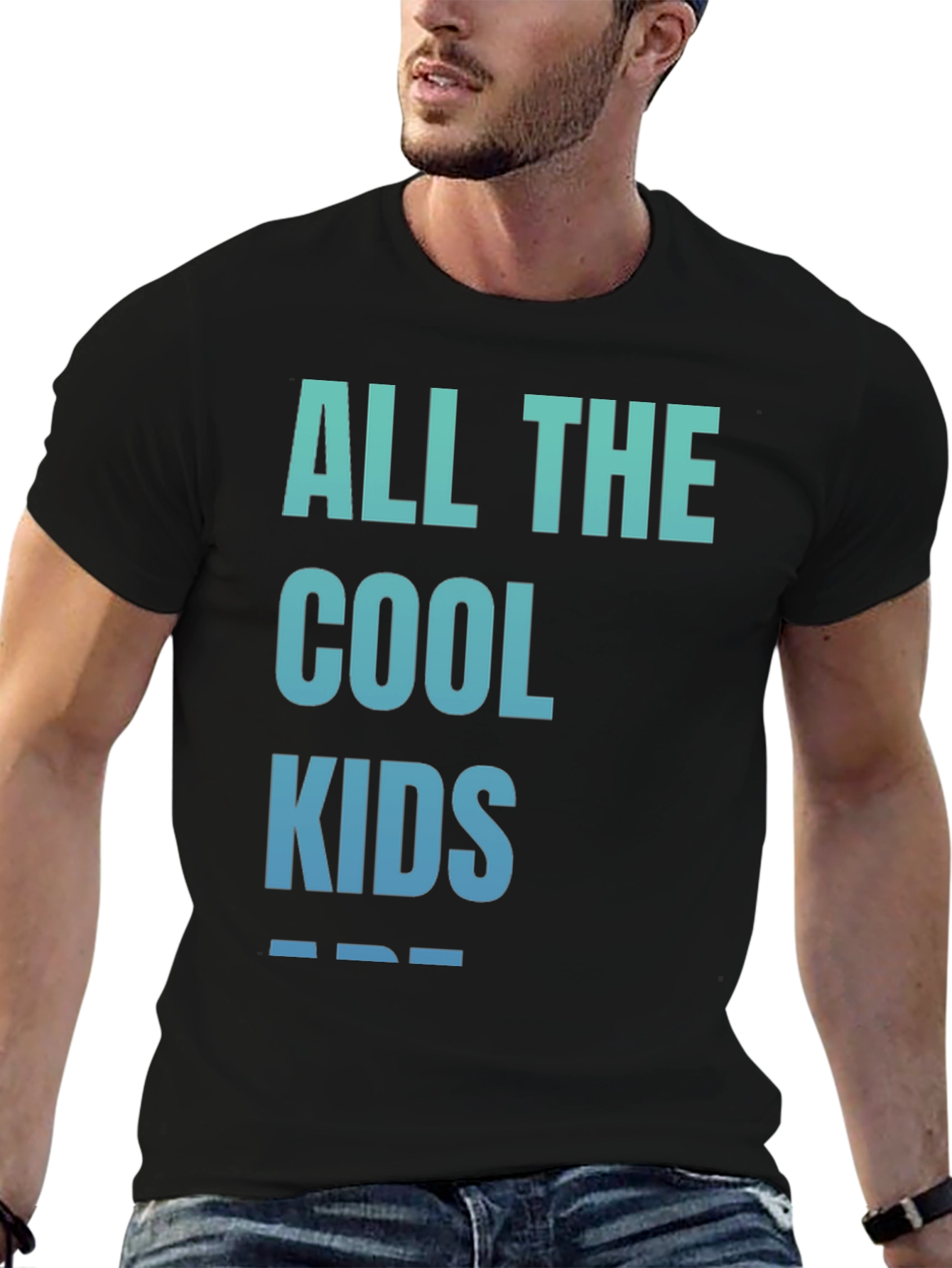 Cool Kids Black T-Shirt