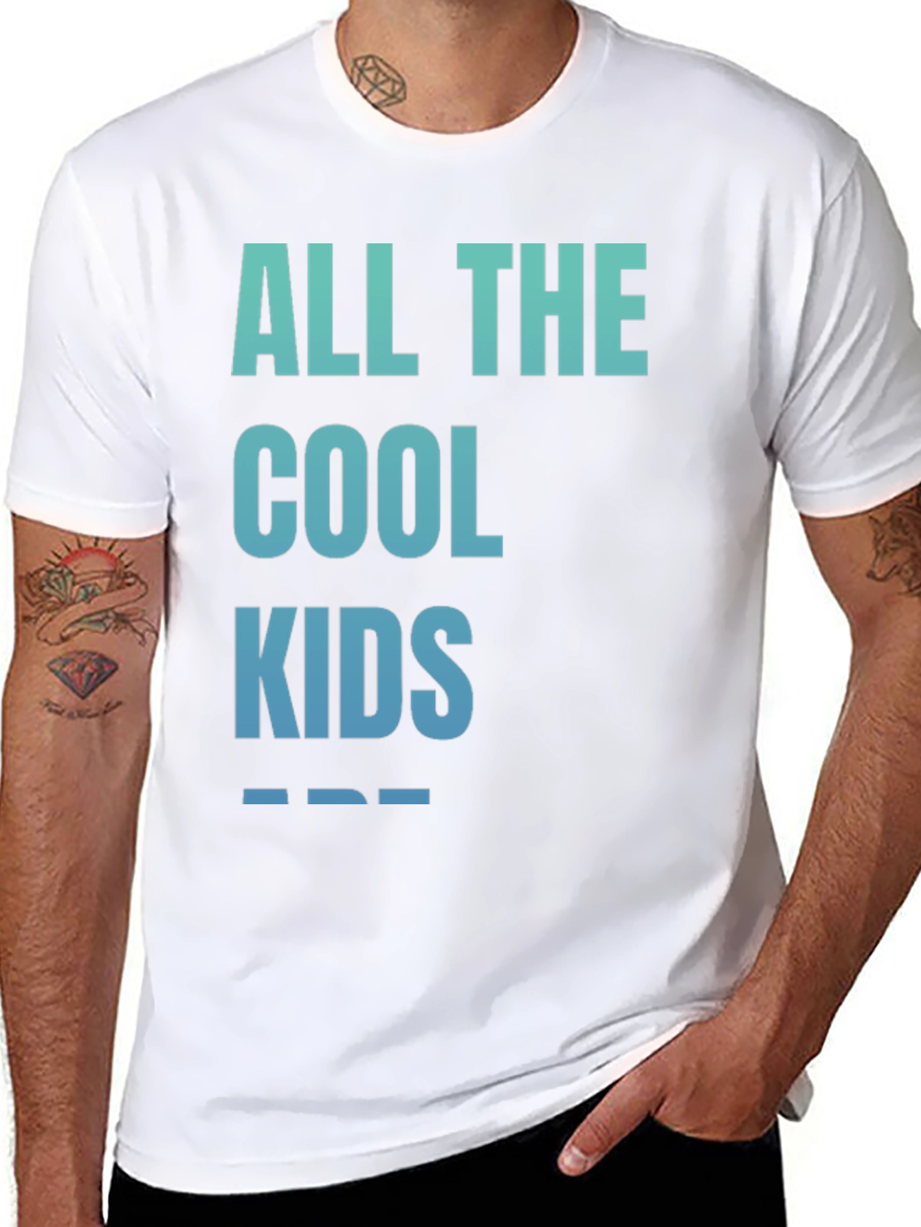 Cool Kids Black T-Shirt