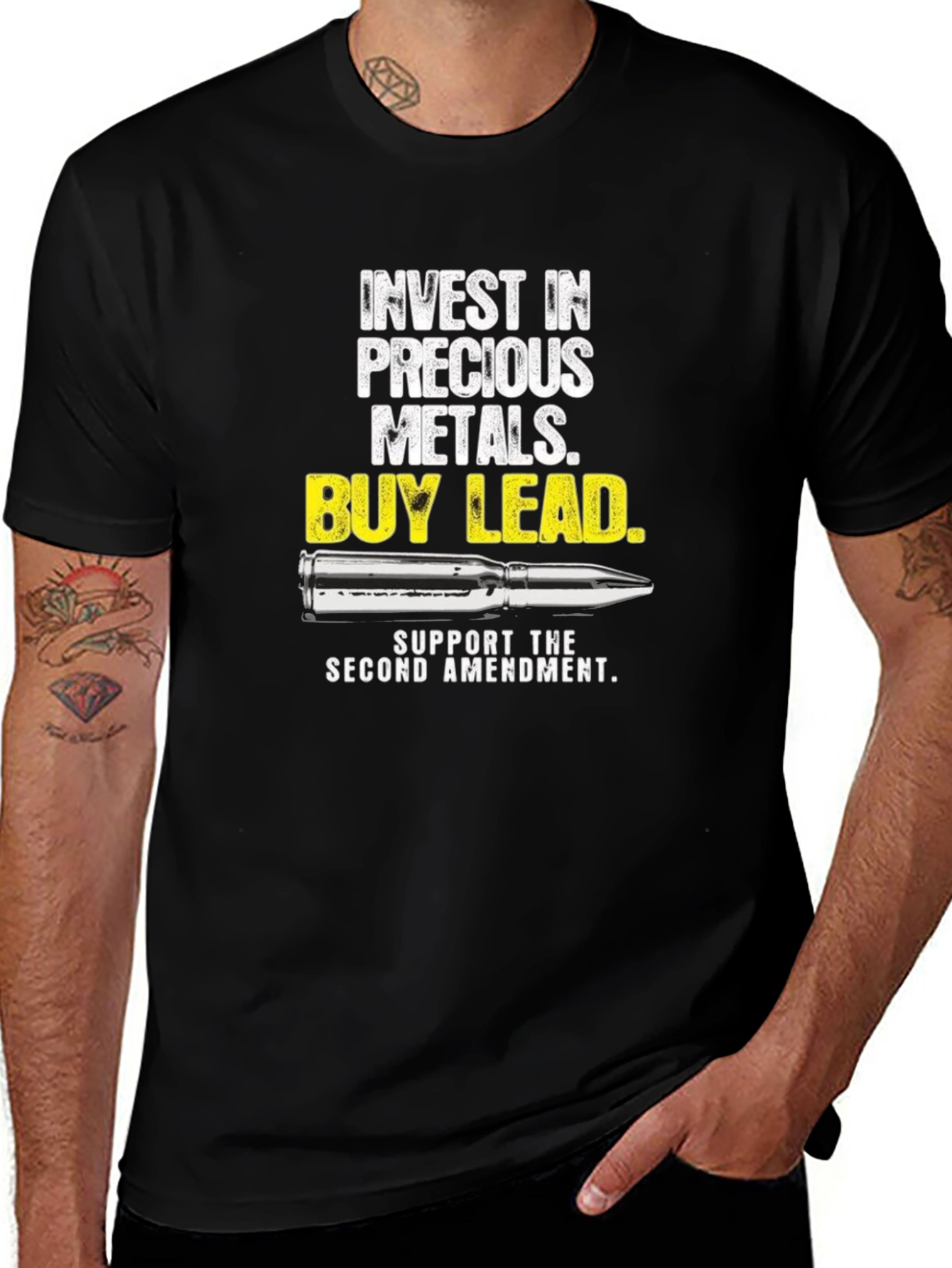 Invest in Precious Metals Buy Lead T-Shirt