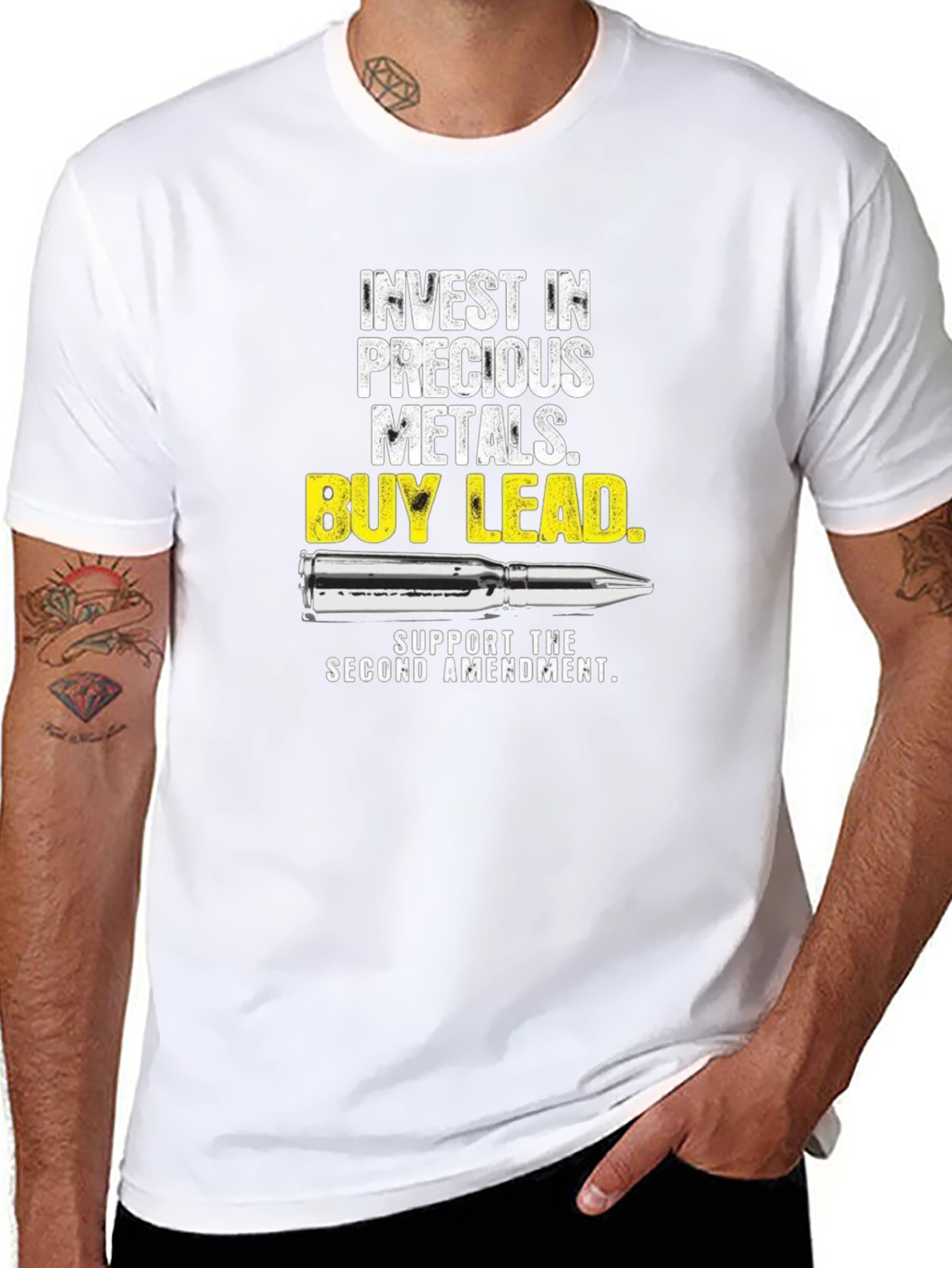 Invest in Precious Metals Buy Lead T-Shirt