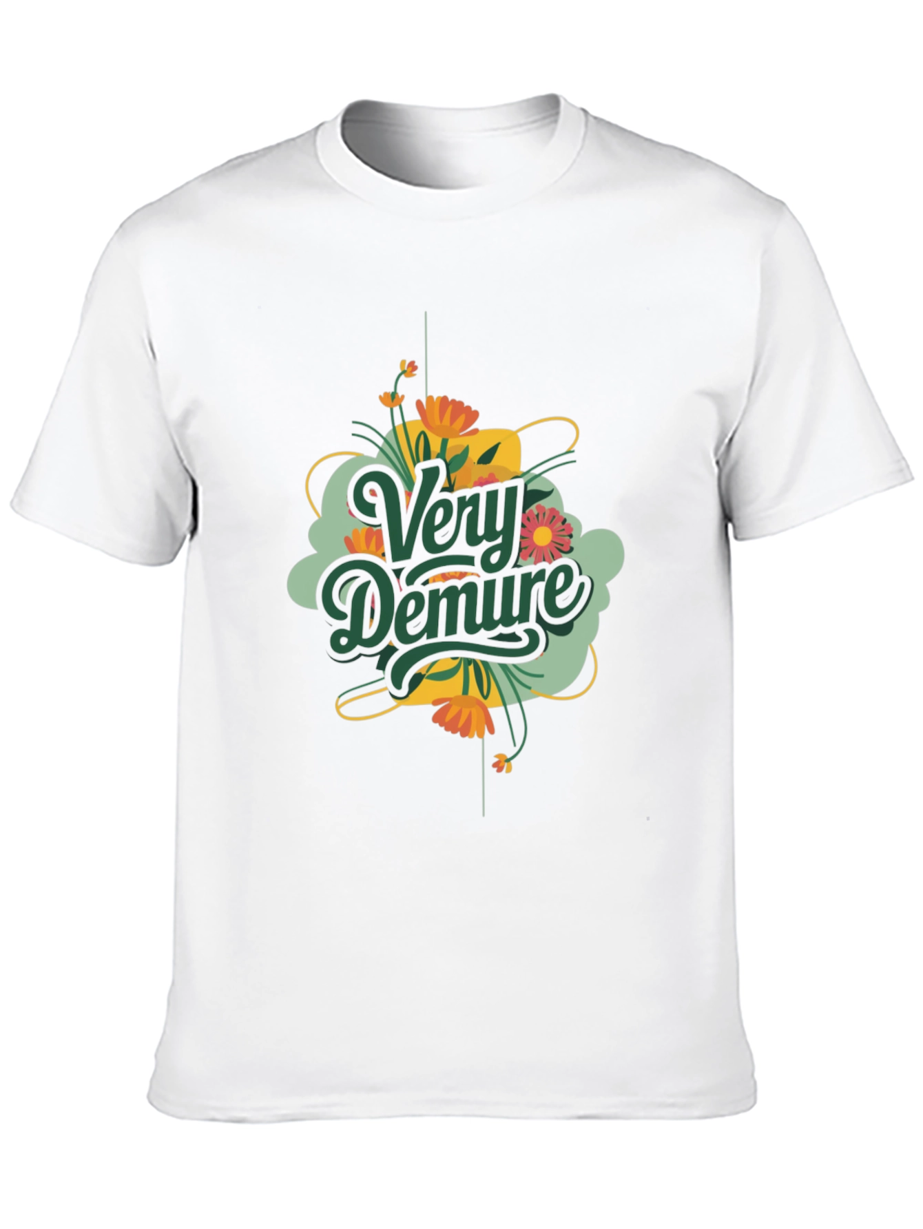 Very Demure Graphic T-Shirt Black