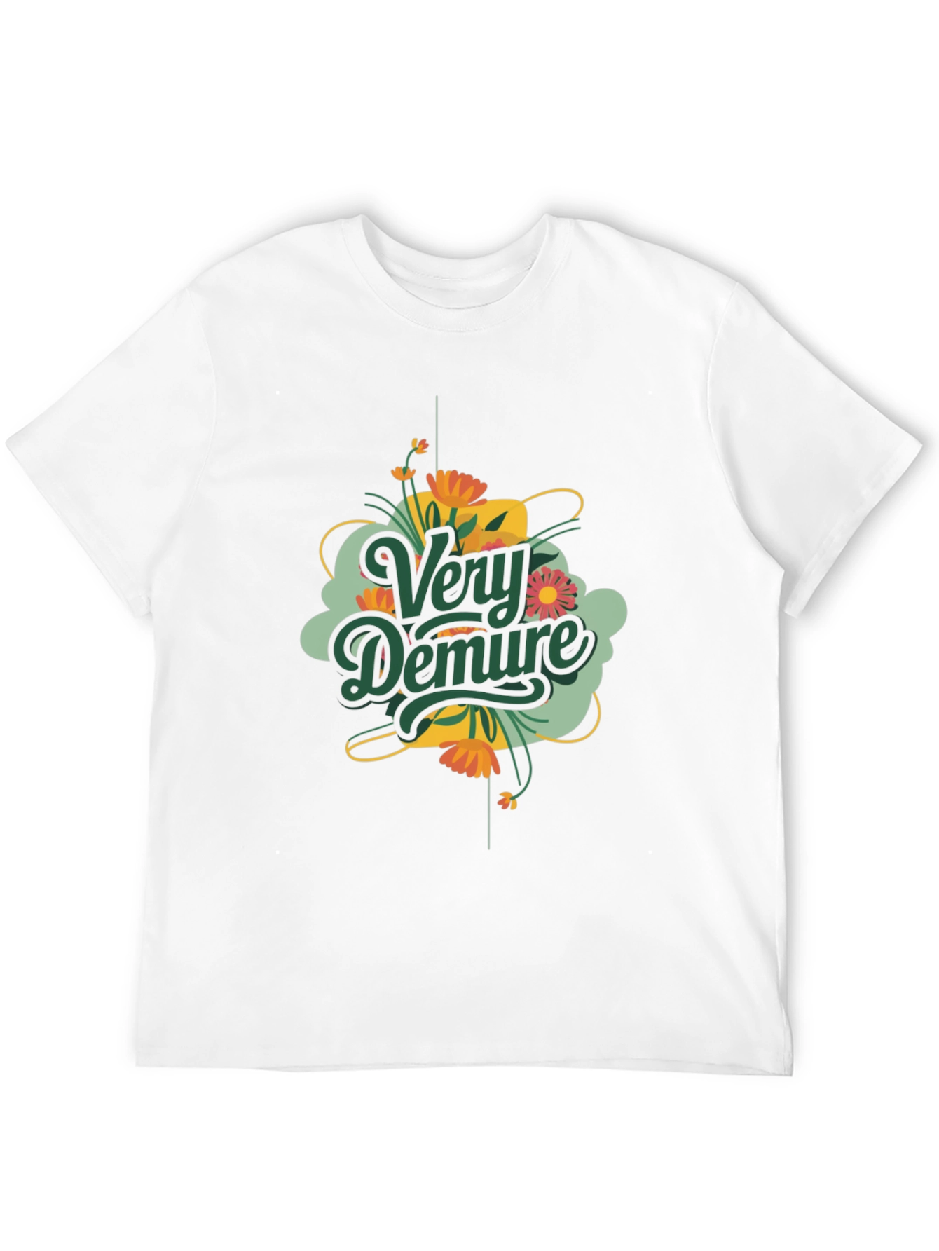 Very Demure Graphic T-Shirt Black