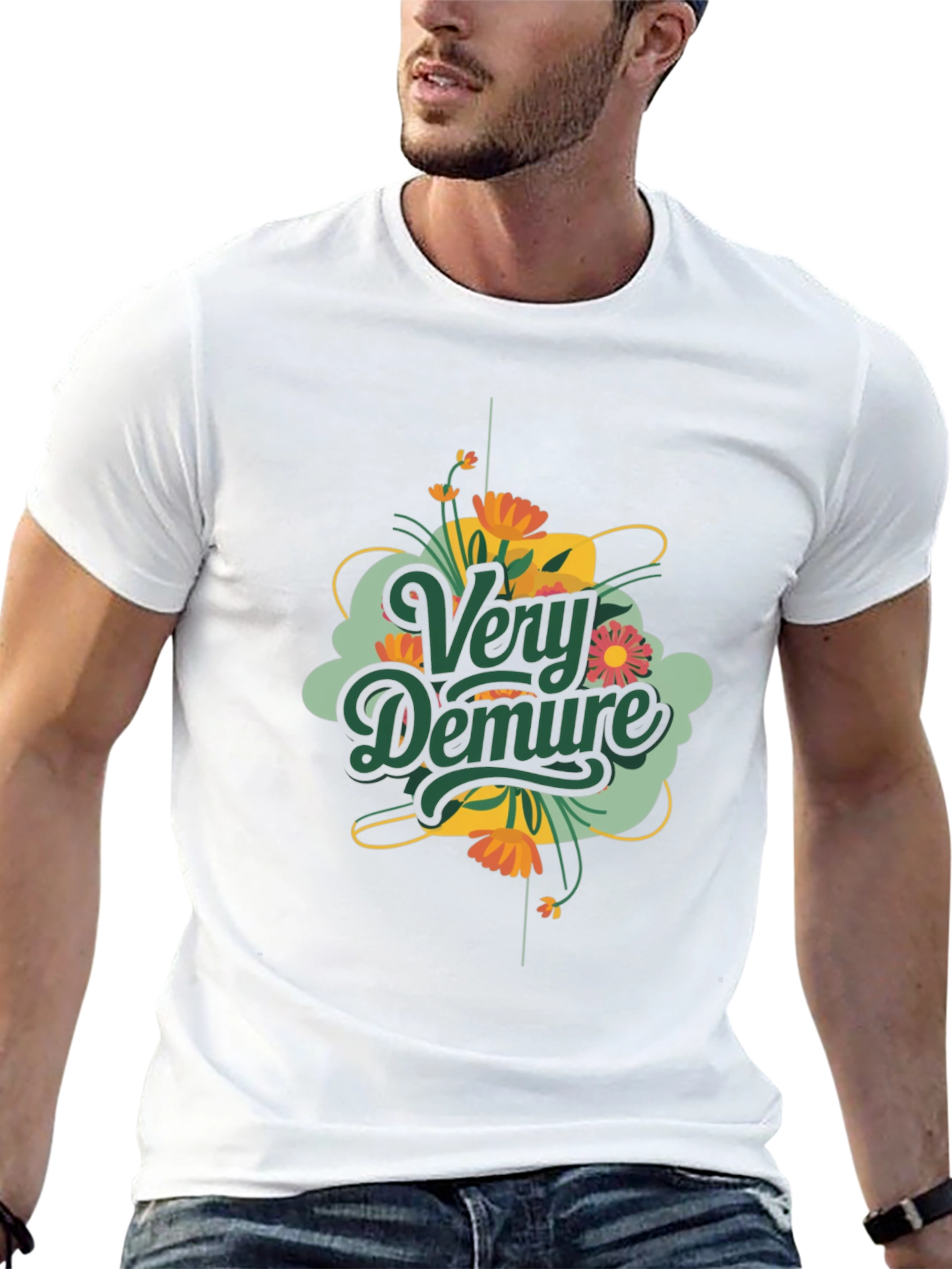 Very Demure Graphic T-Shirt Black