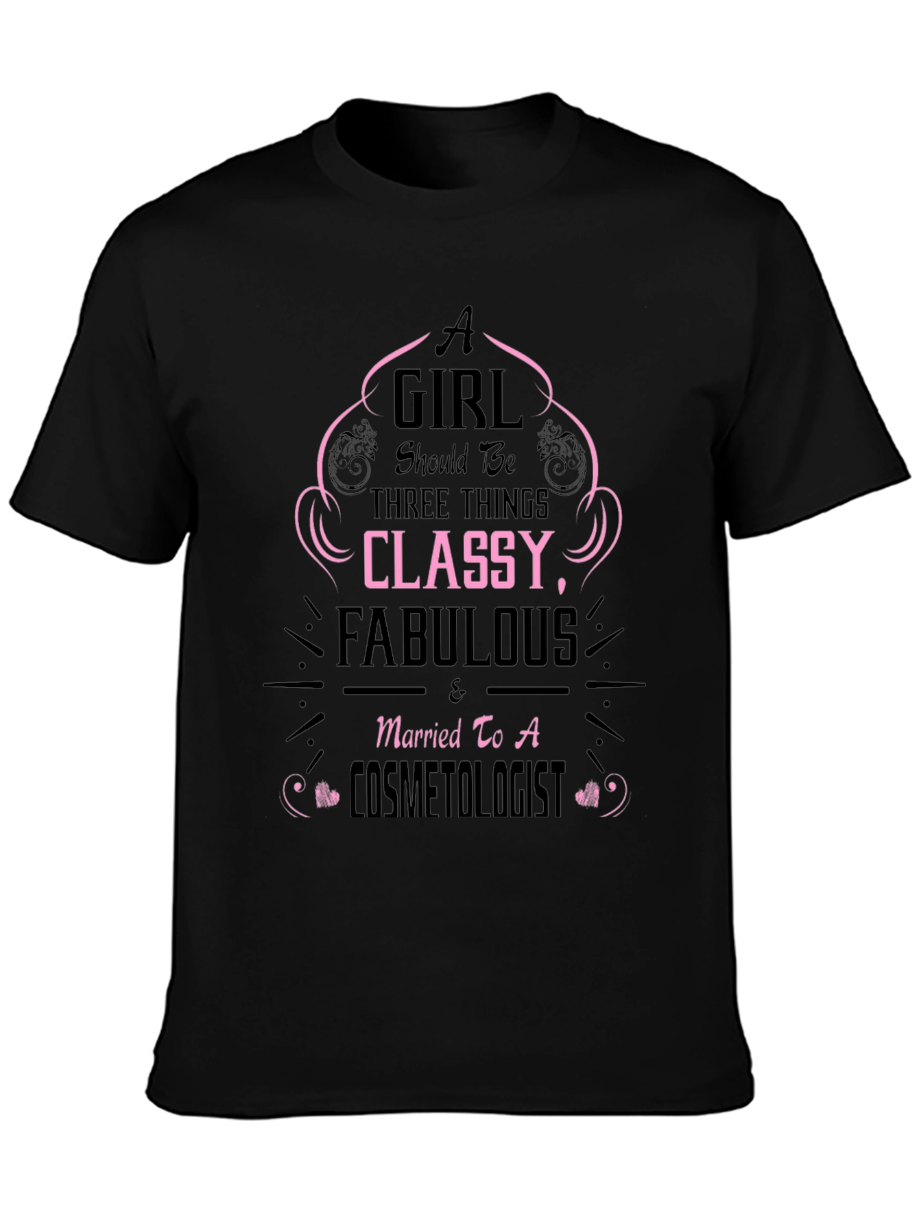 Classy Cosmetologist Graphic Tee