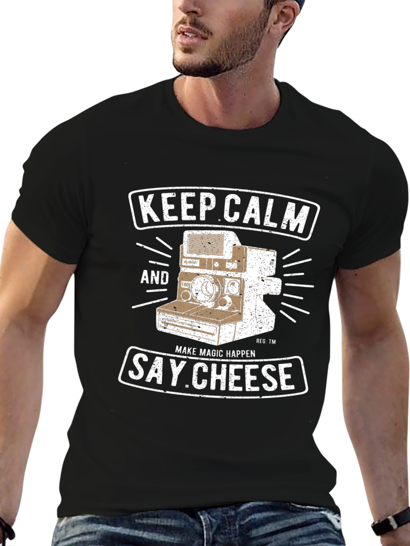 Keep Calm Camera T-Shirt