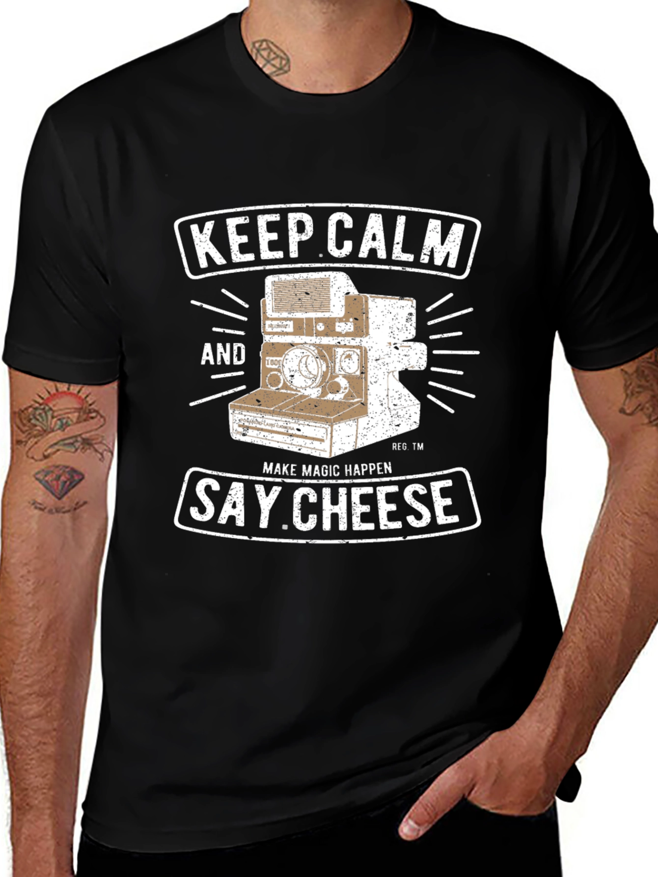 Keep Calm Camera T-Shirt