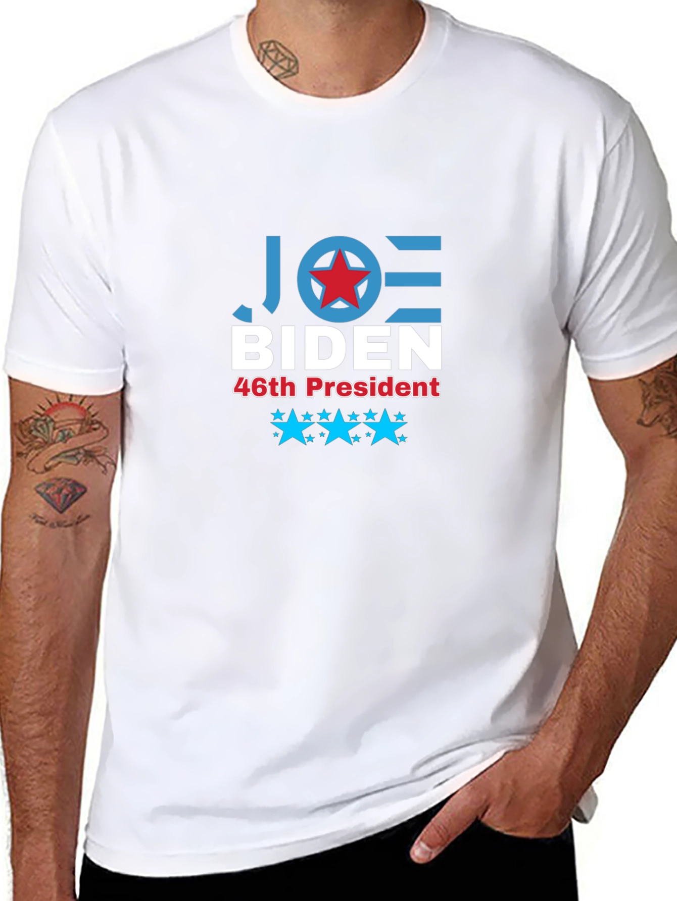 Joe Biden 46th President Graphic Tee - Black