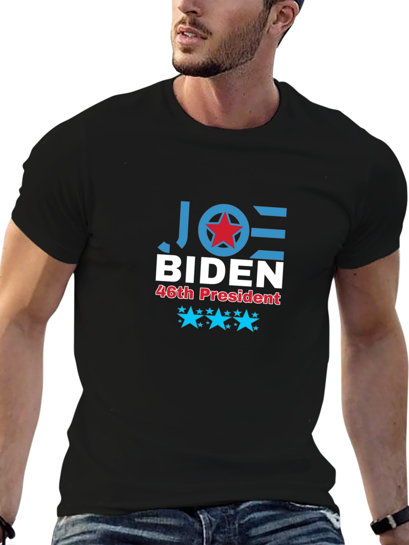 Joe Biden 46th President Graphic Tee - Black