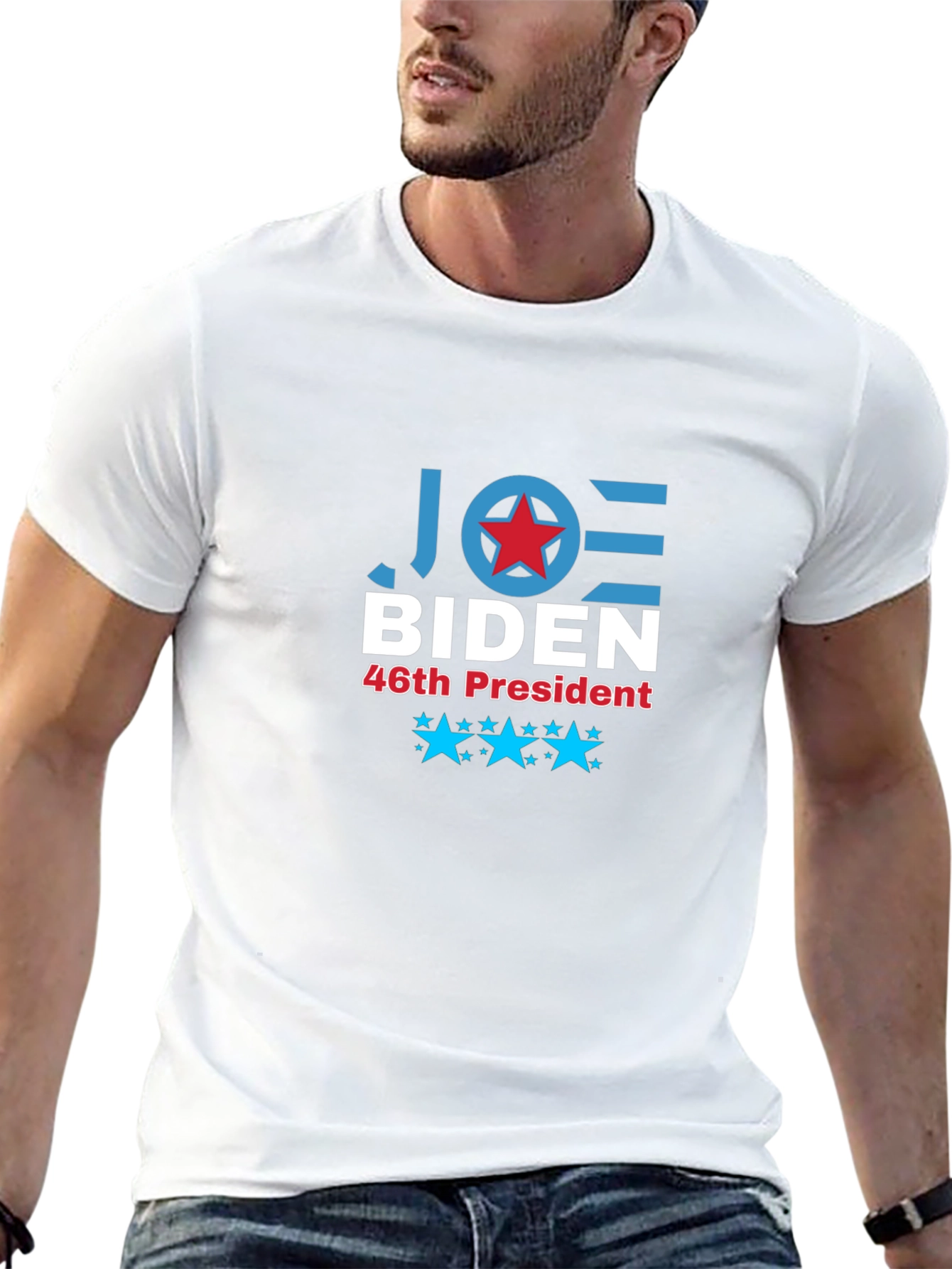 Joe Biden 46th President Graphic Tee - Black