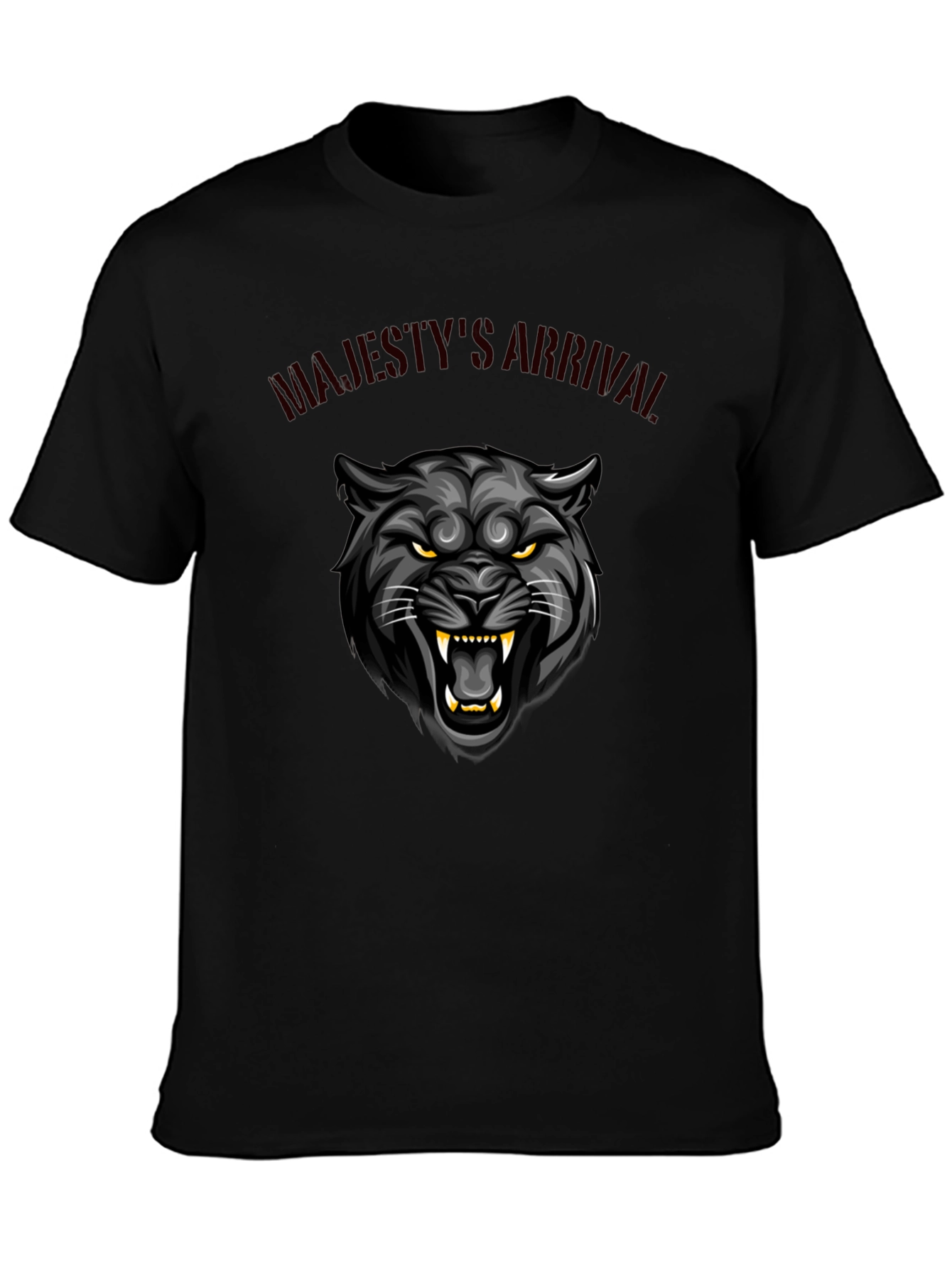 Majestys Arrival Black Panther Graphic Tee