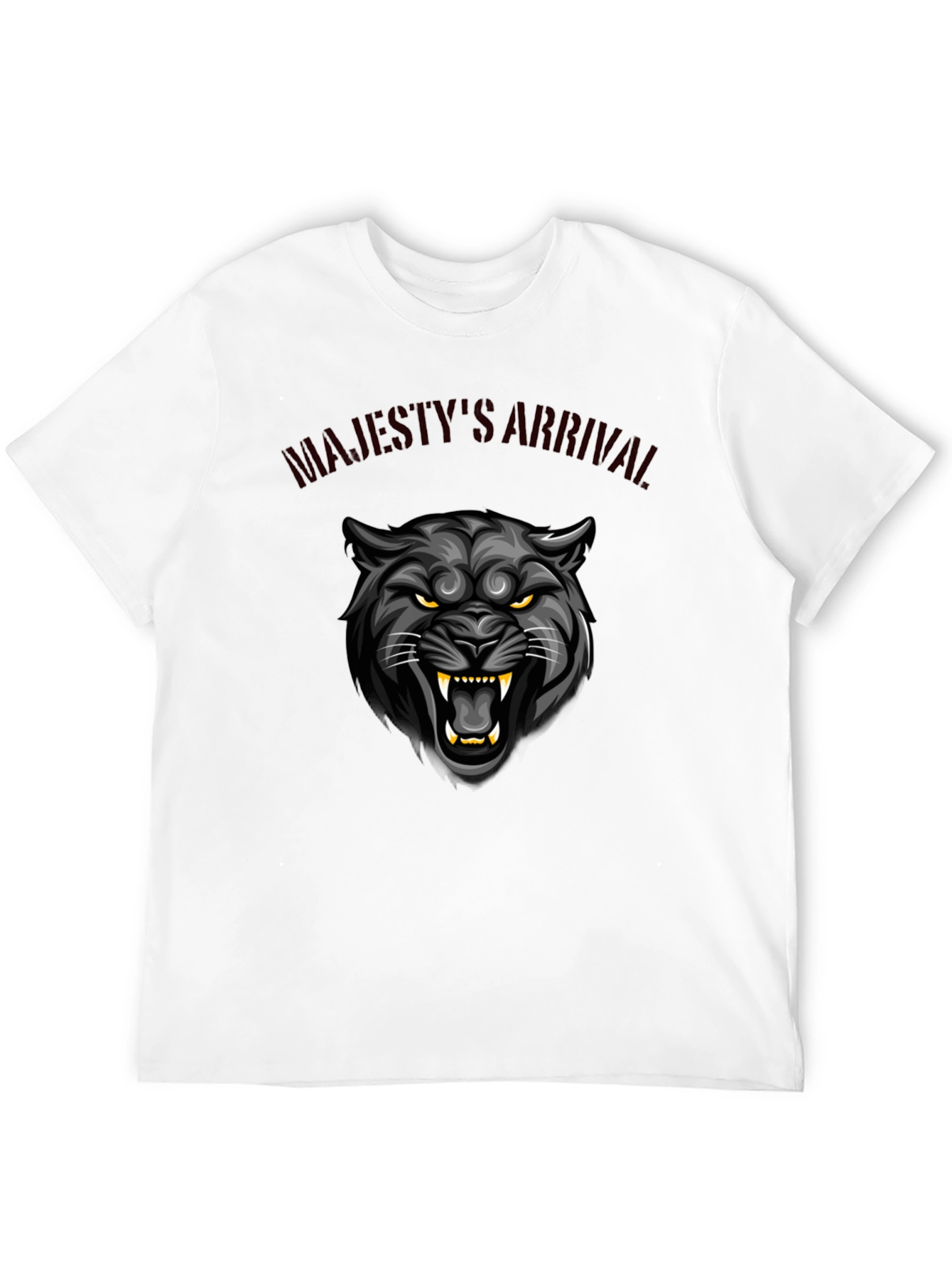 Majestys Arrival Black Panther Graphic Tee