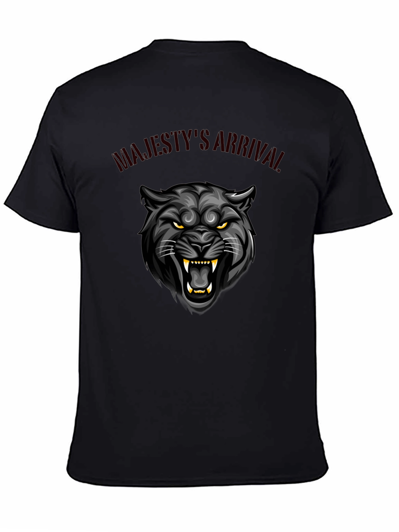 Majestys Arrival Black Panther Graphic Tee