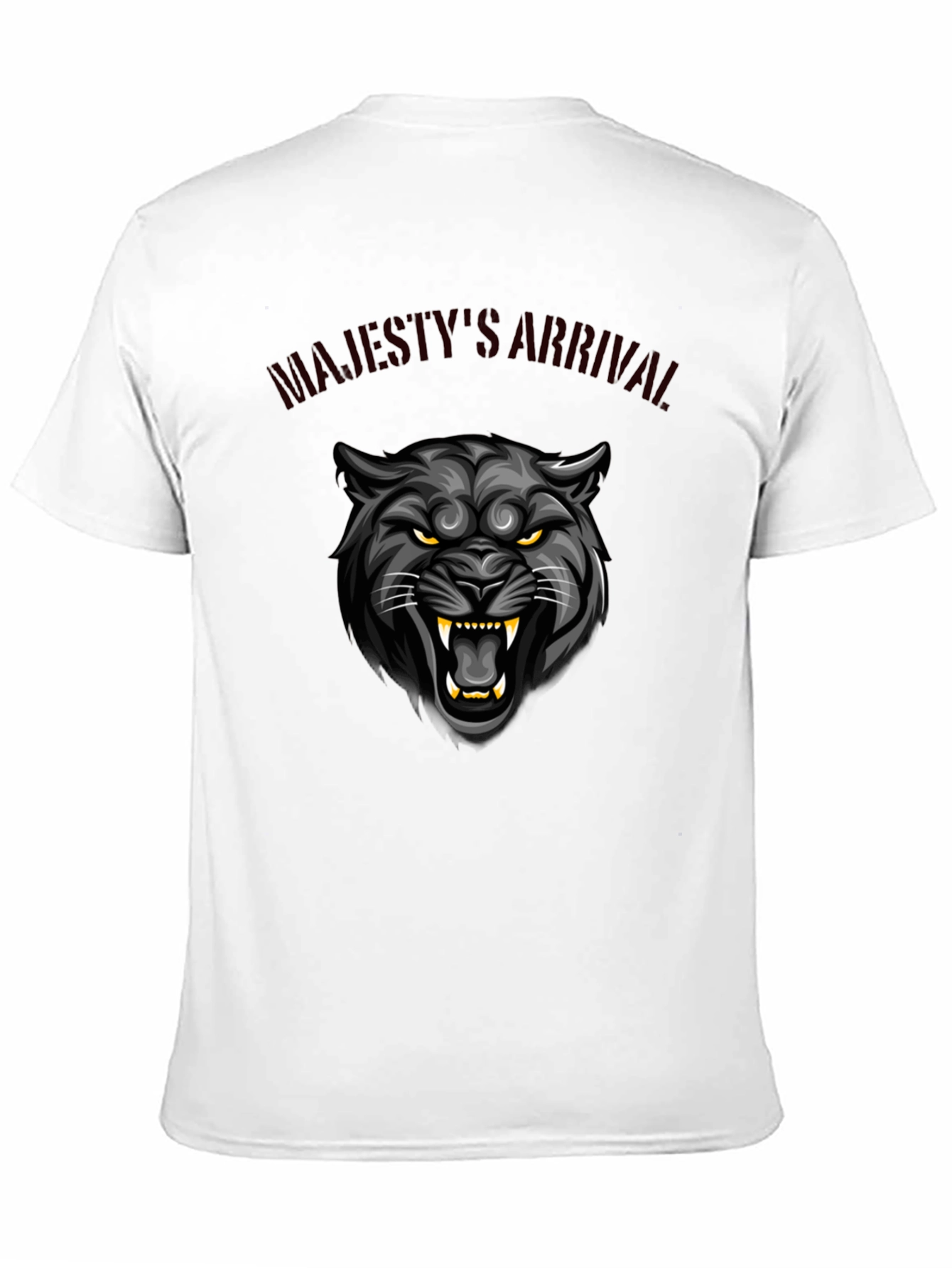Majestys Arrival Black Panther Graphic Tee
