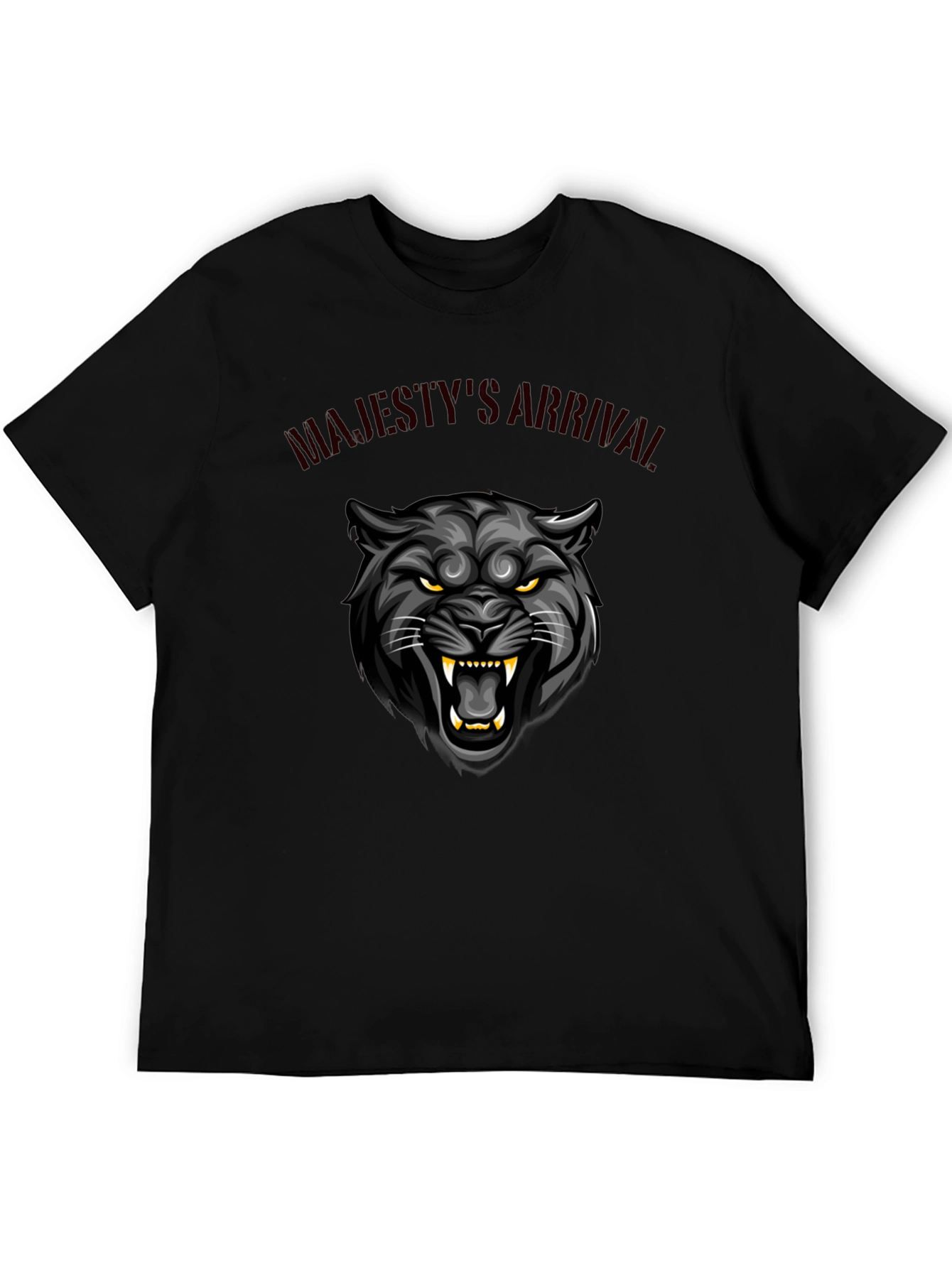 Majestys Arrival Black Panther Graphic Tee
