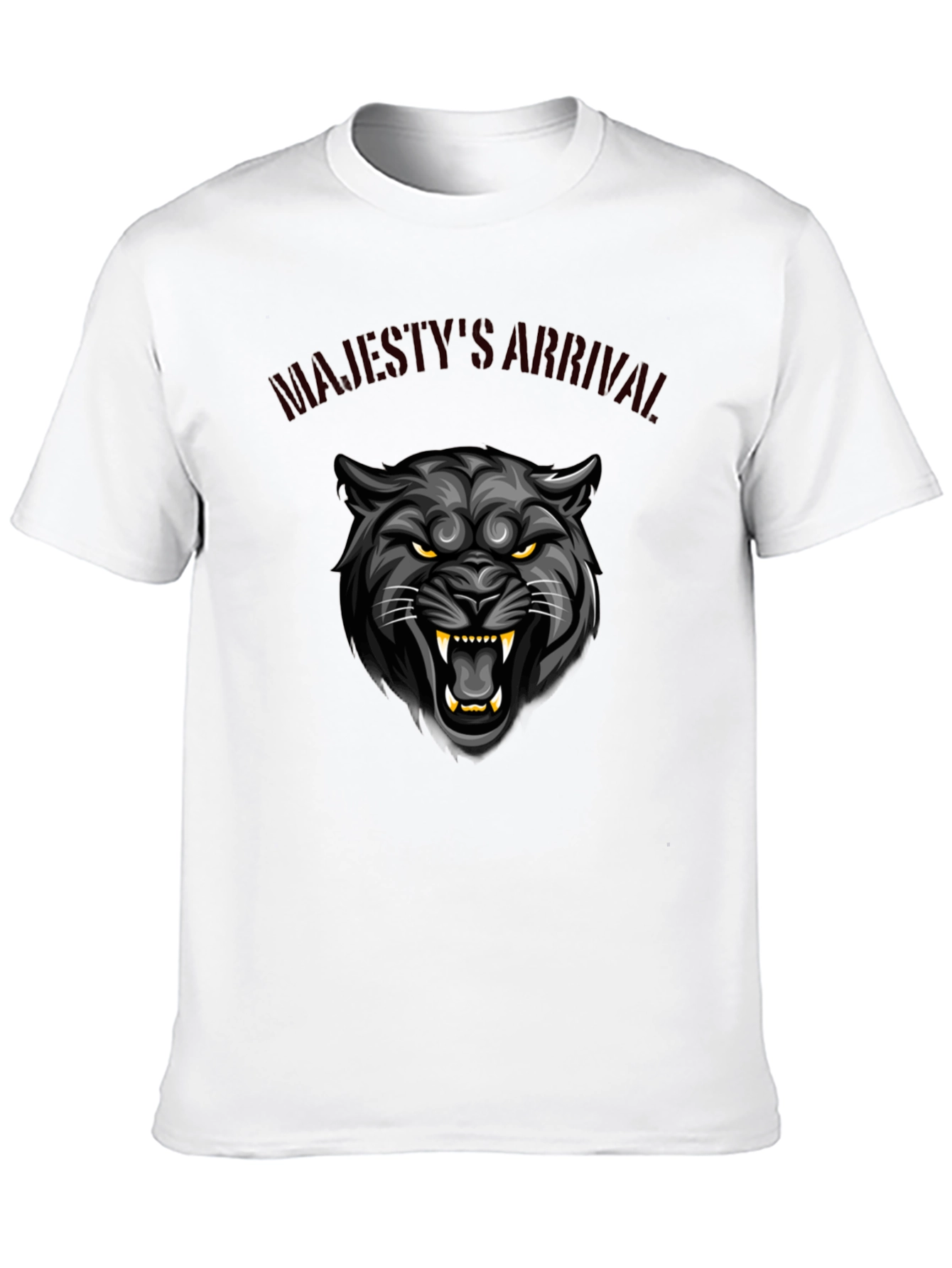 Majestys Arrival Black Panther Graphic Tee