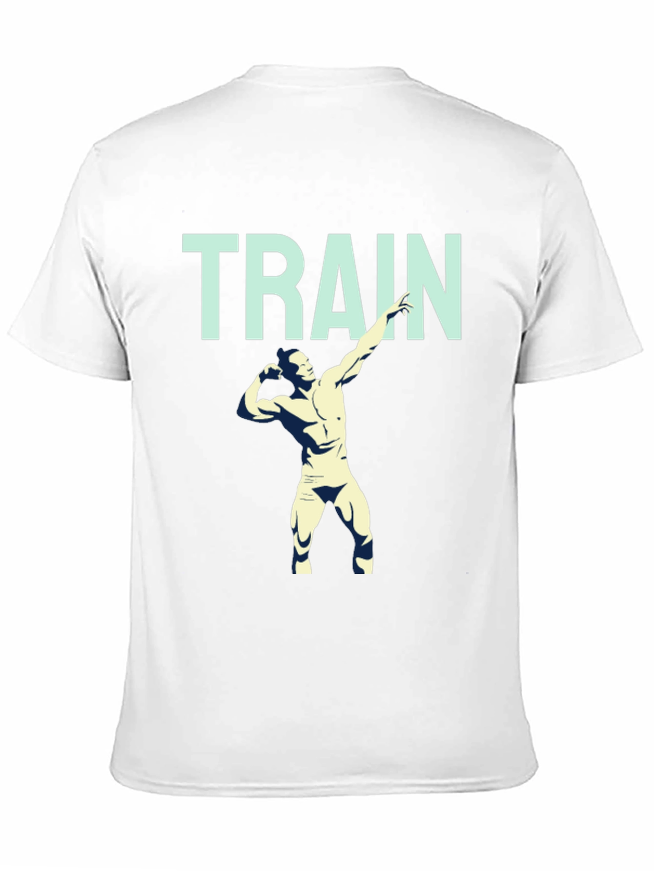 Train Gym T-Shirt Bodybuilder Fitness Workout Tee