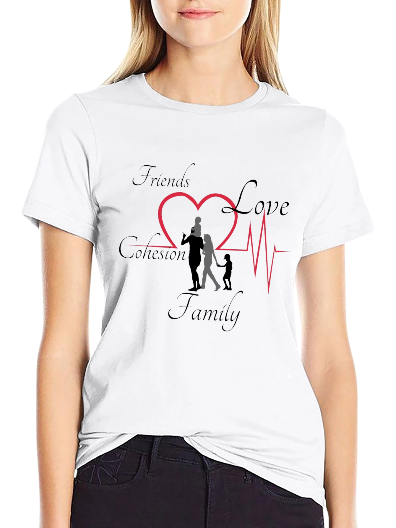 Family Love Cohesion Friends Tee