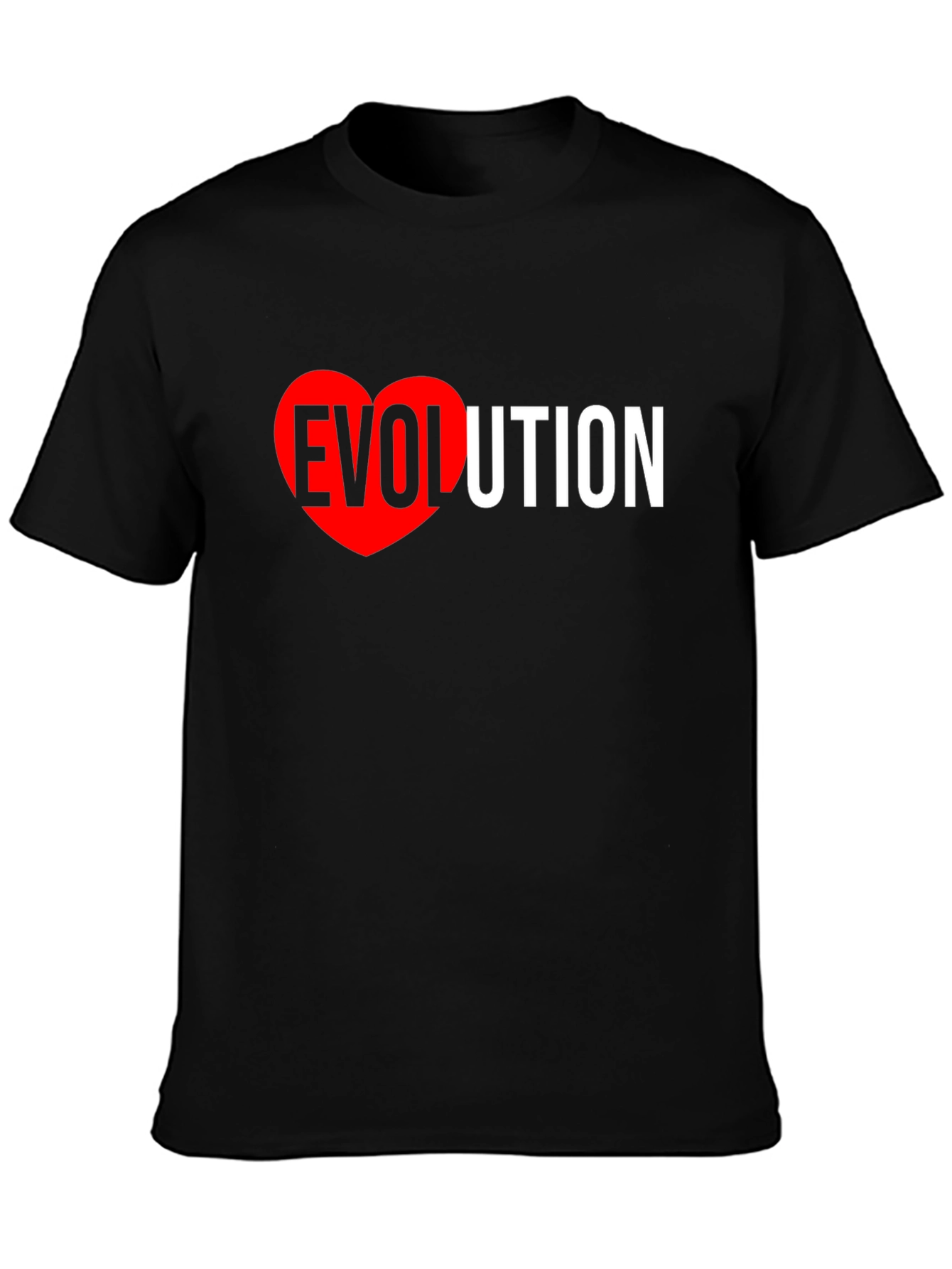 Evolution Heart Graphic T-Shirt