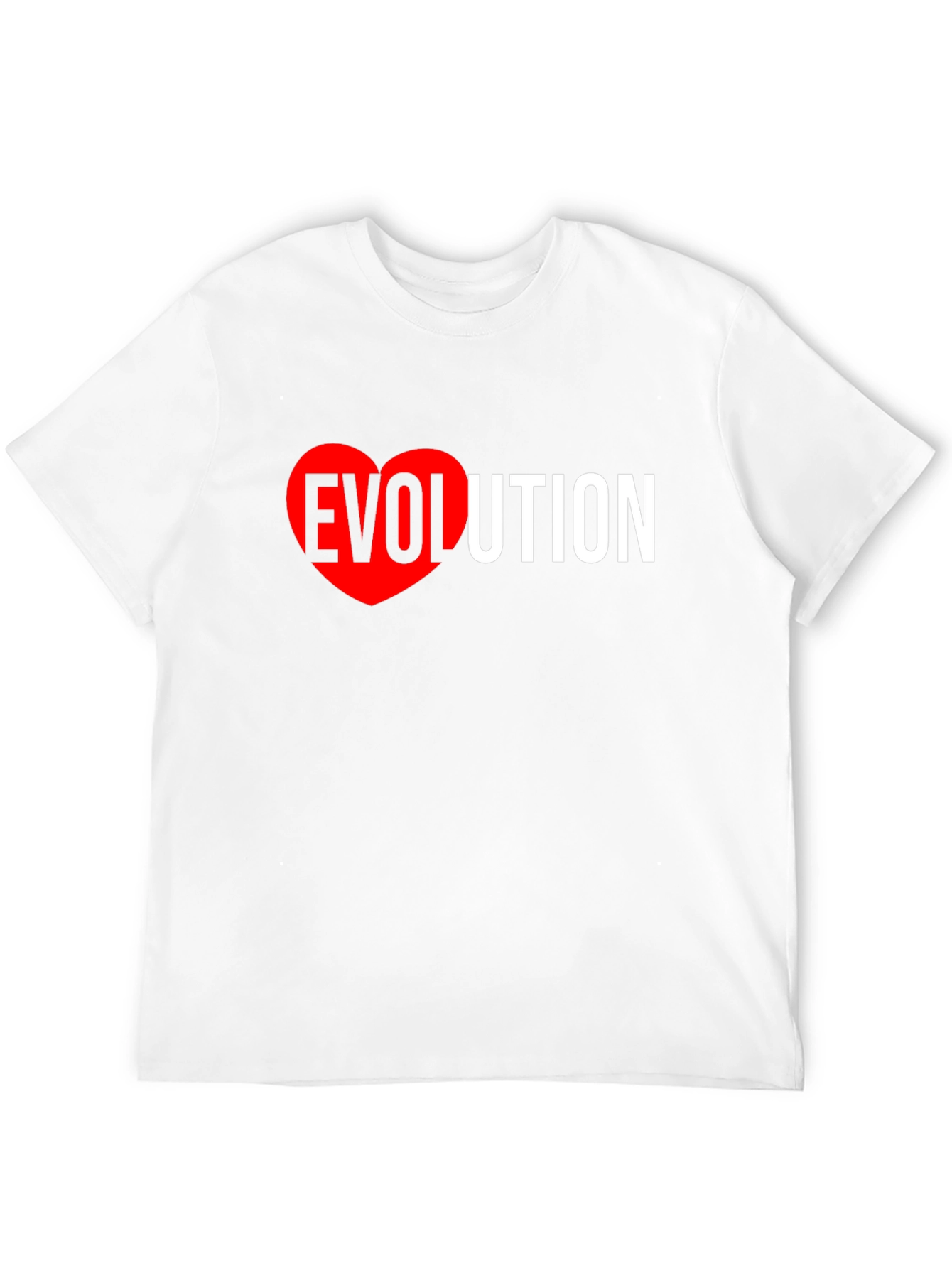 Evolution Heart Graphic T-Shirt