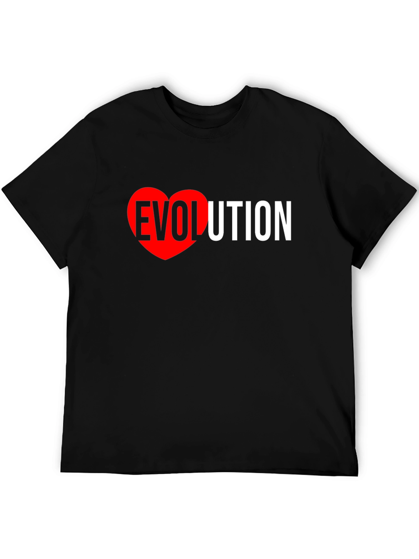 Evolution Heart Graphic T-Shirt