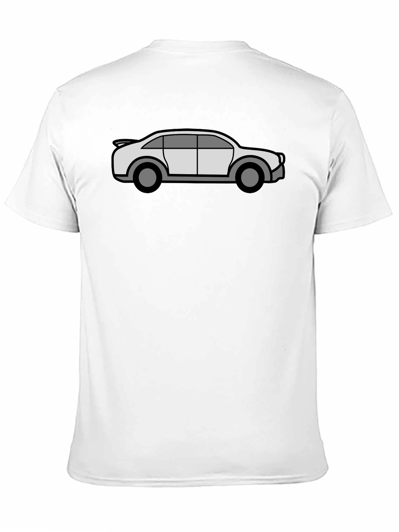 Car Graphic Black T-Shirt - Automotive Enthusiast Style