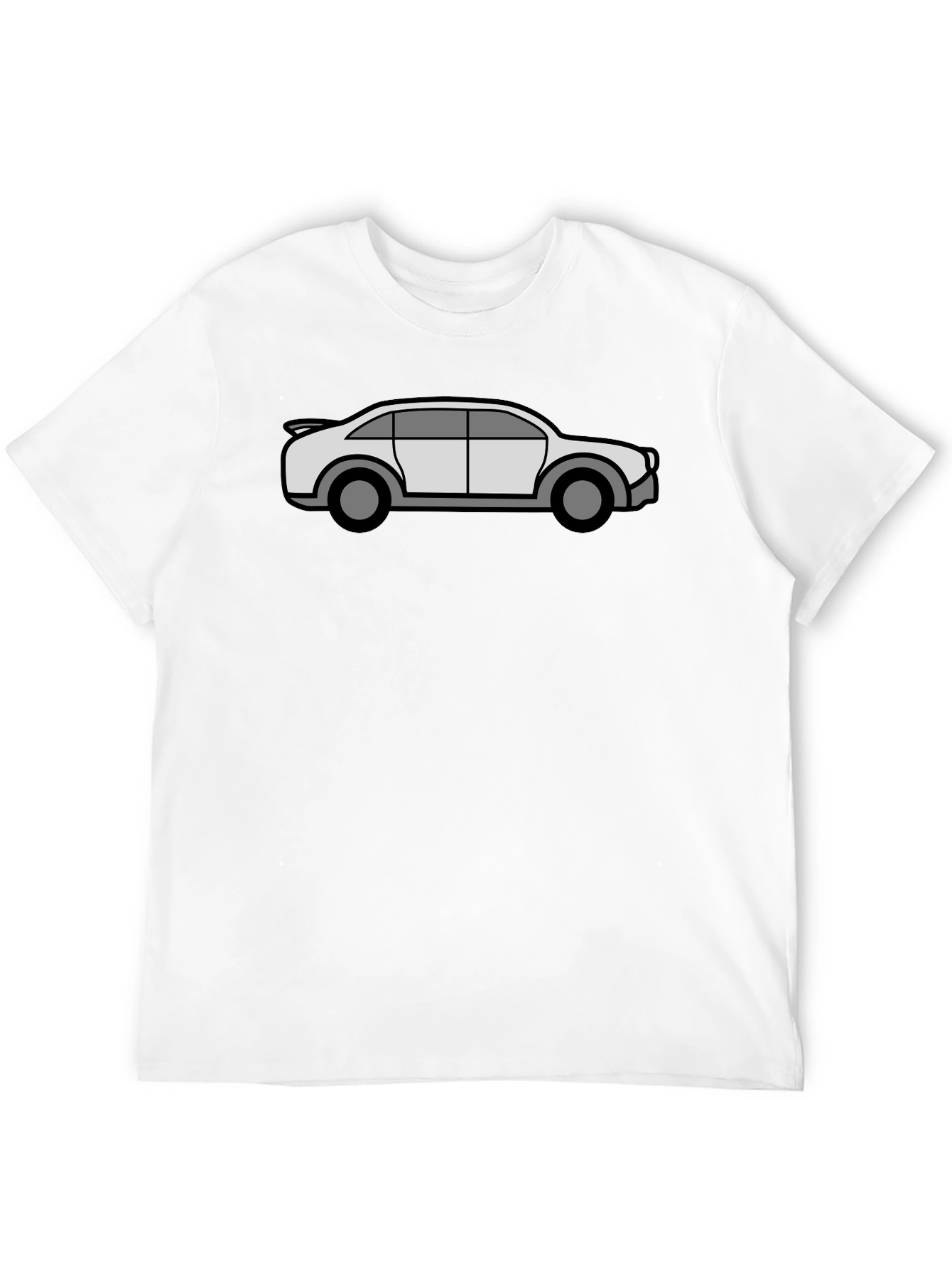 Car Graphic Black T-Shirt - Automotive Enthusiast Style