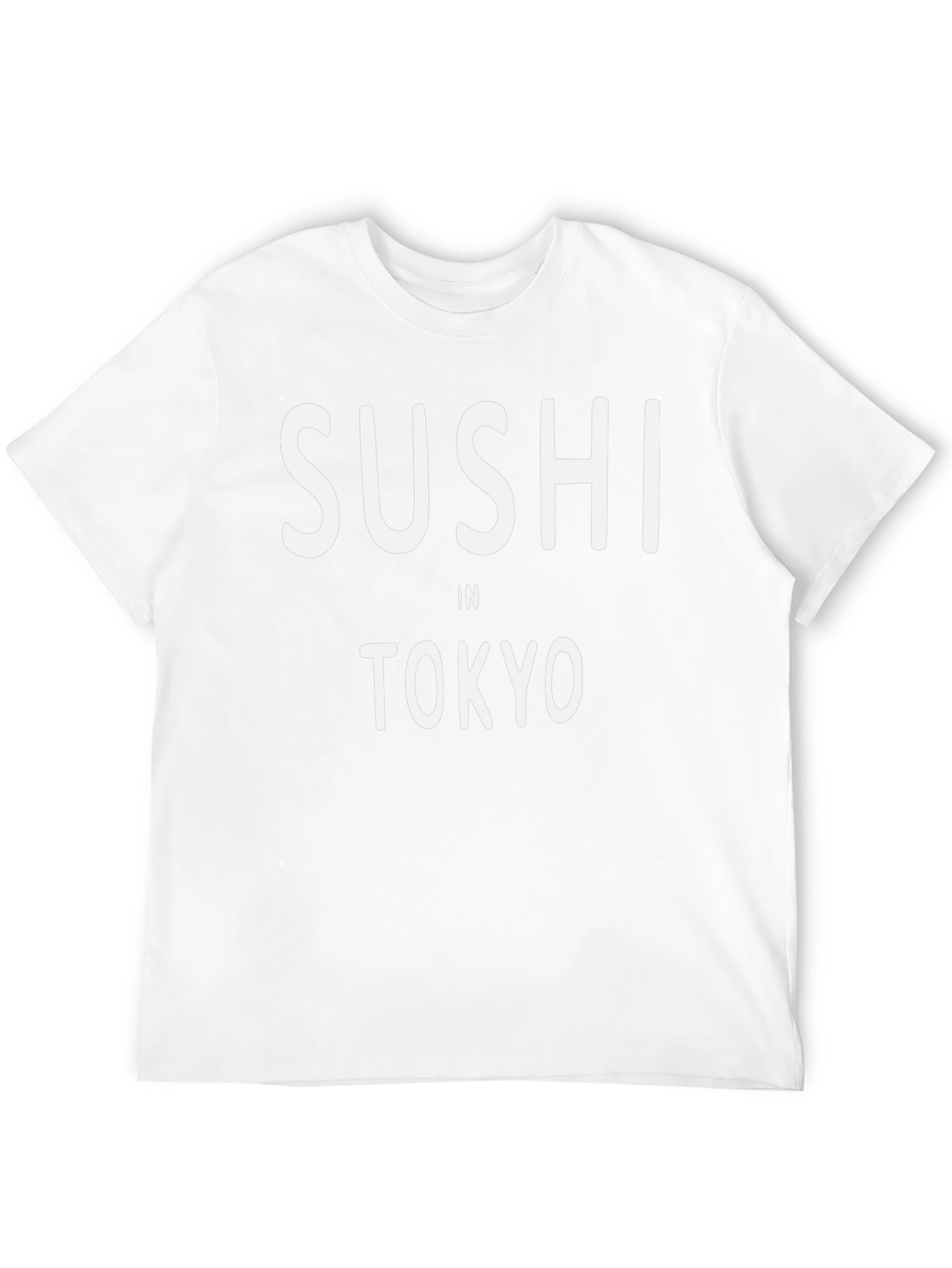 Sushi In Tokyo Graphic Tee - Unisex Cotton T-Shirt