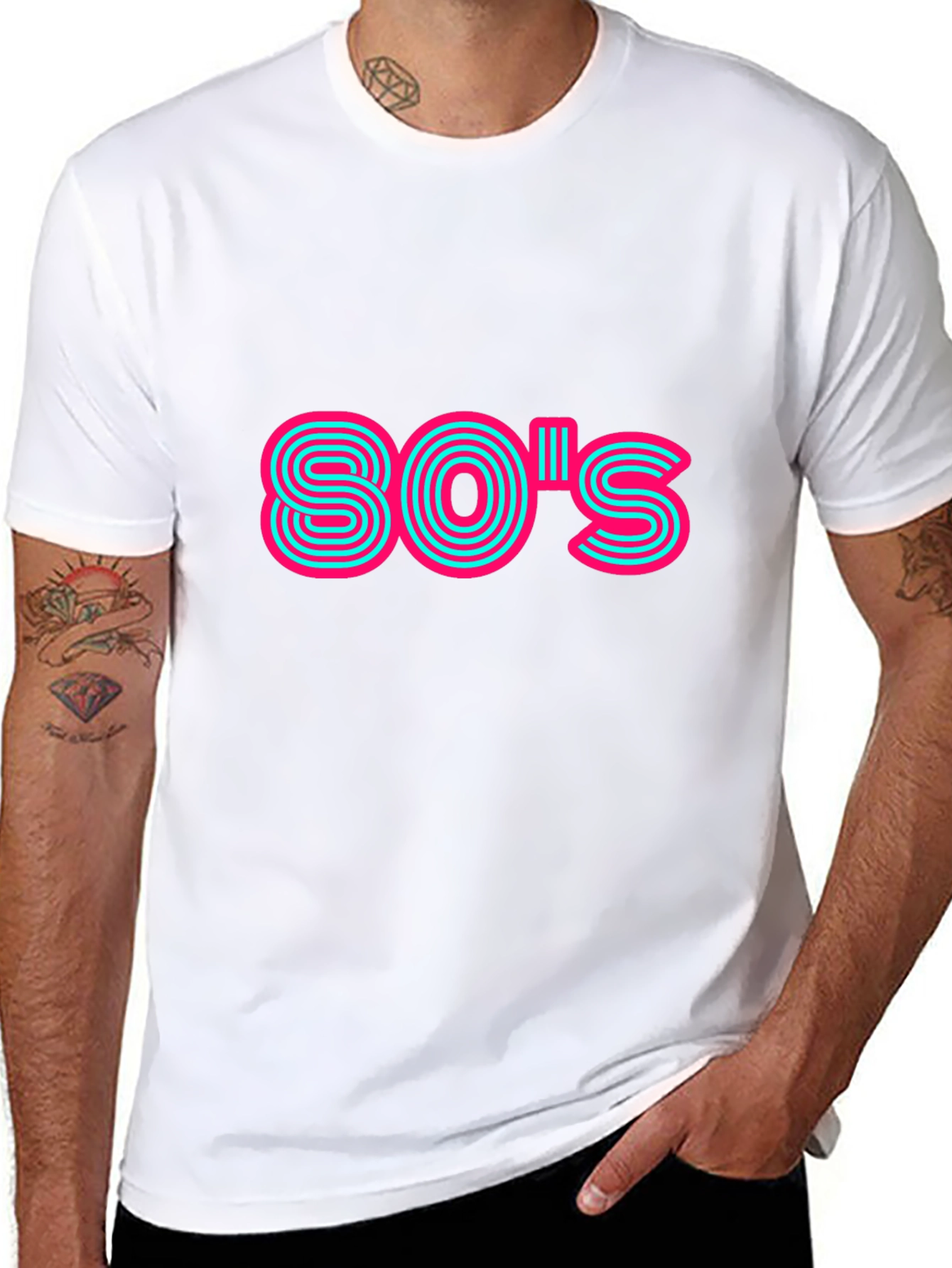 Retro 80s Style Graphic T-Shirt