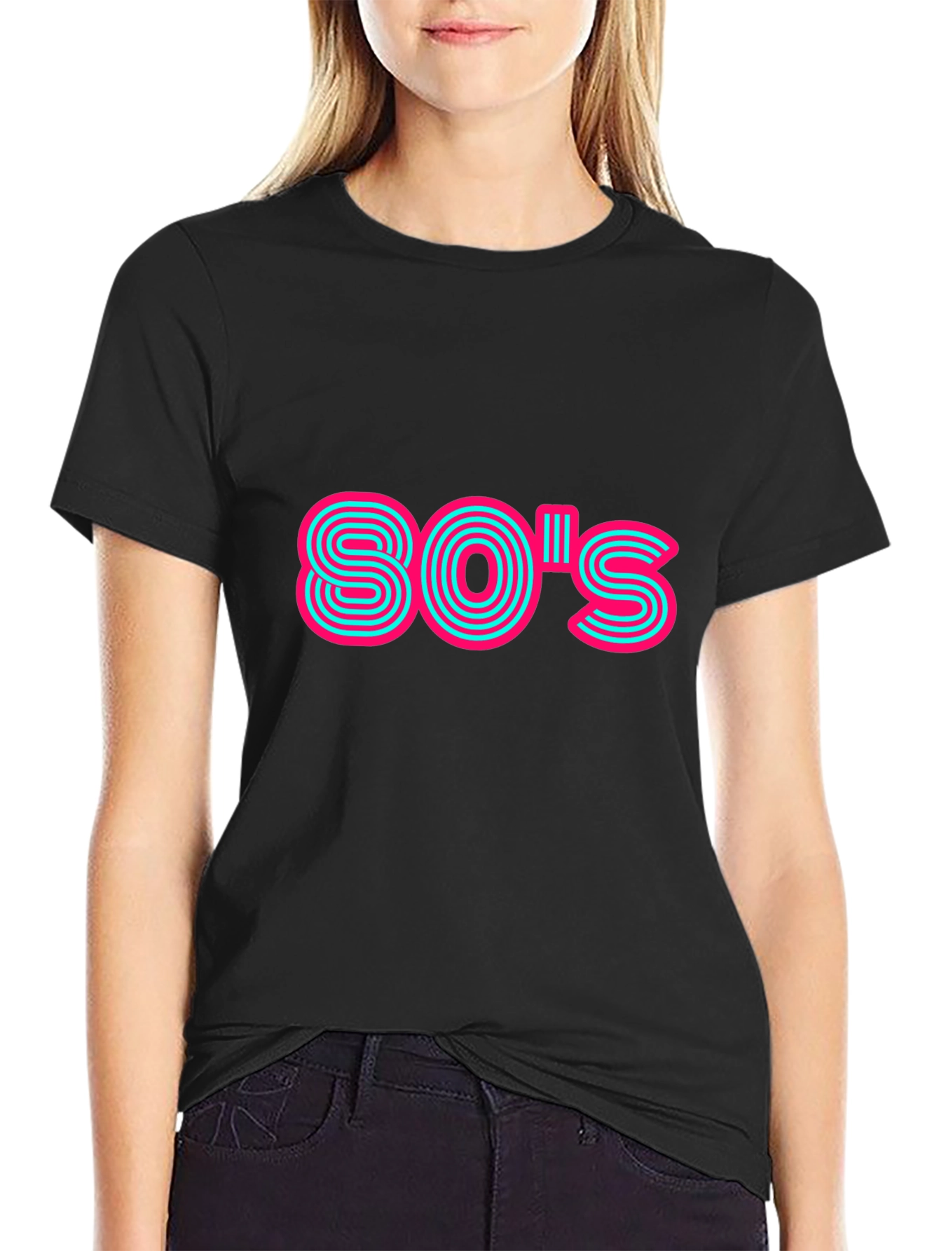 Retro 80s Style Graphic T-Shirt