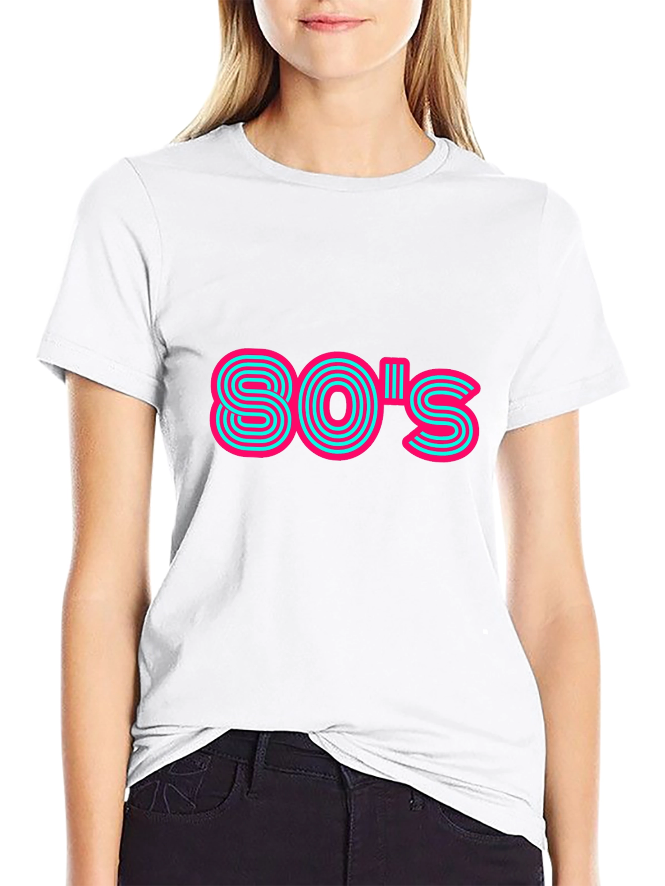 Retro 80s Style Graphic T-Shirt