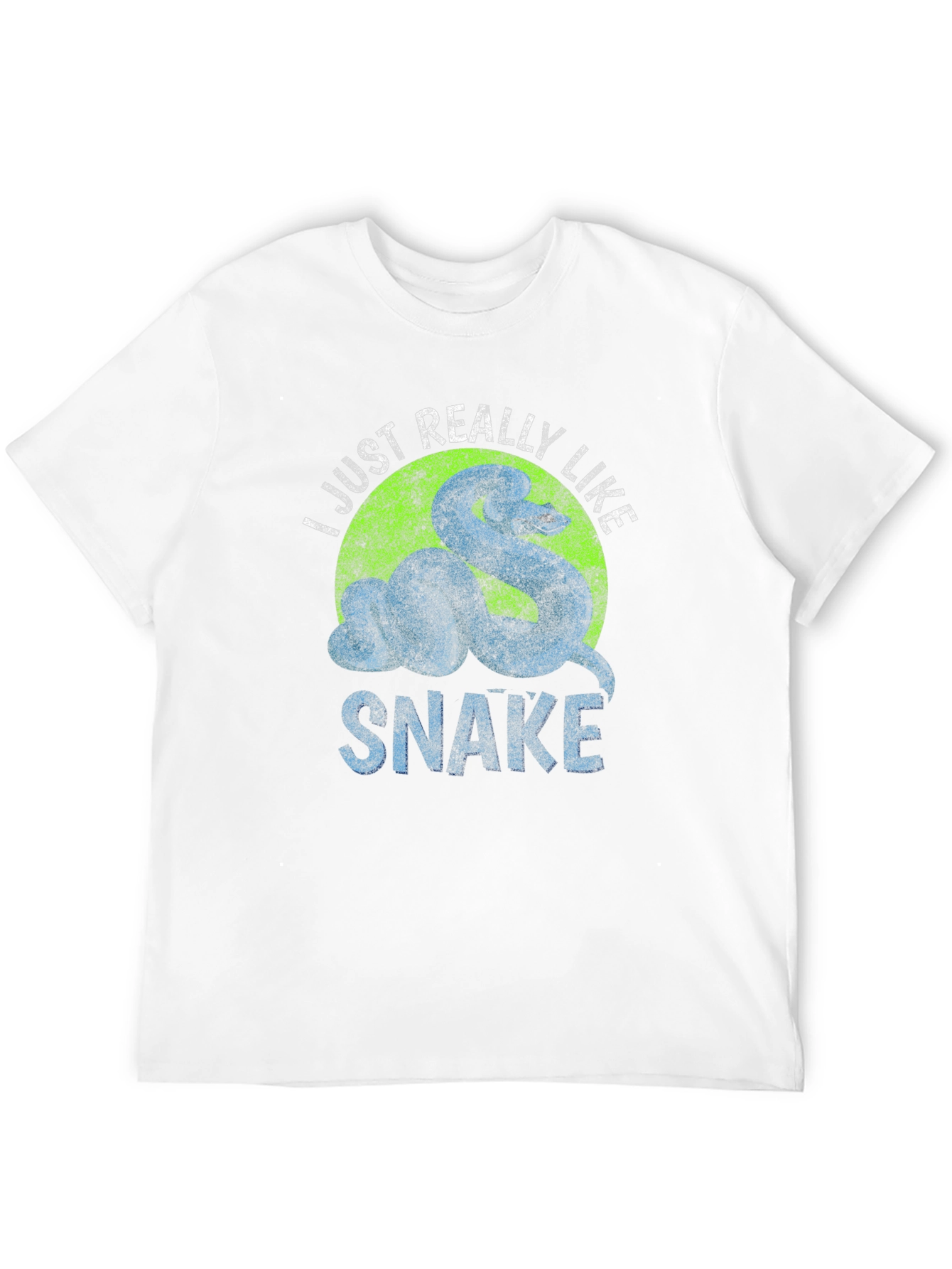 I Just Really Like Snake Graphic T-Shirt