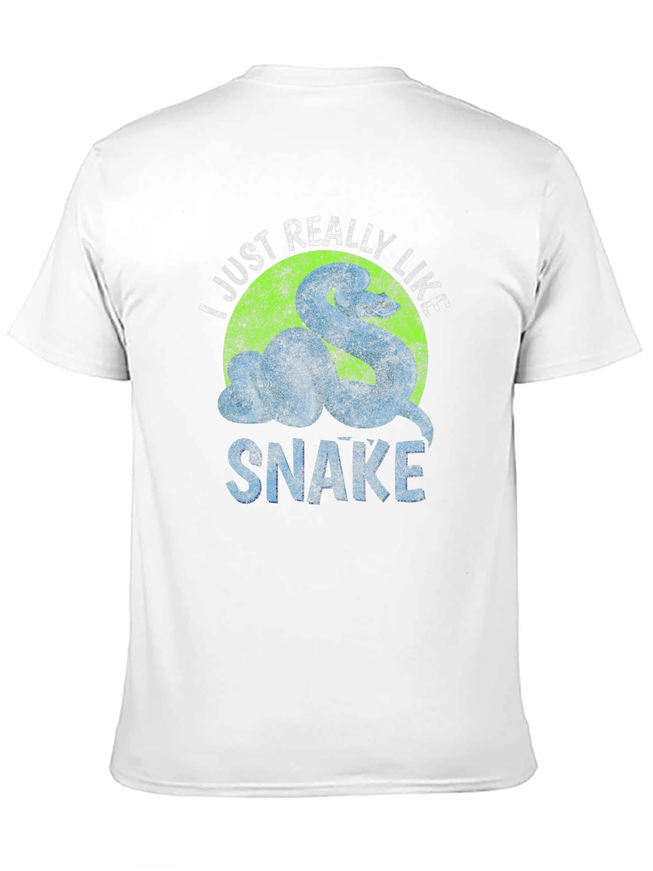 I Just Really Like Snake Graphic T-Shirt