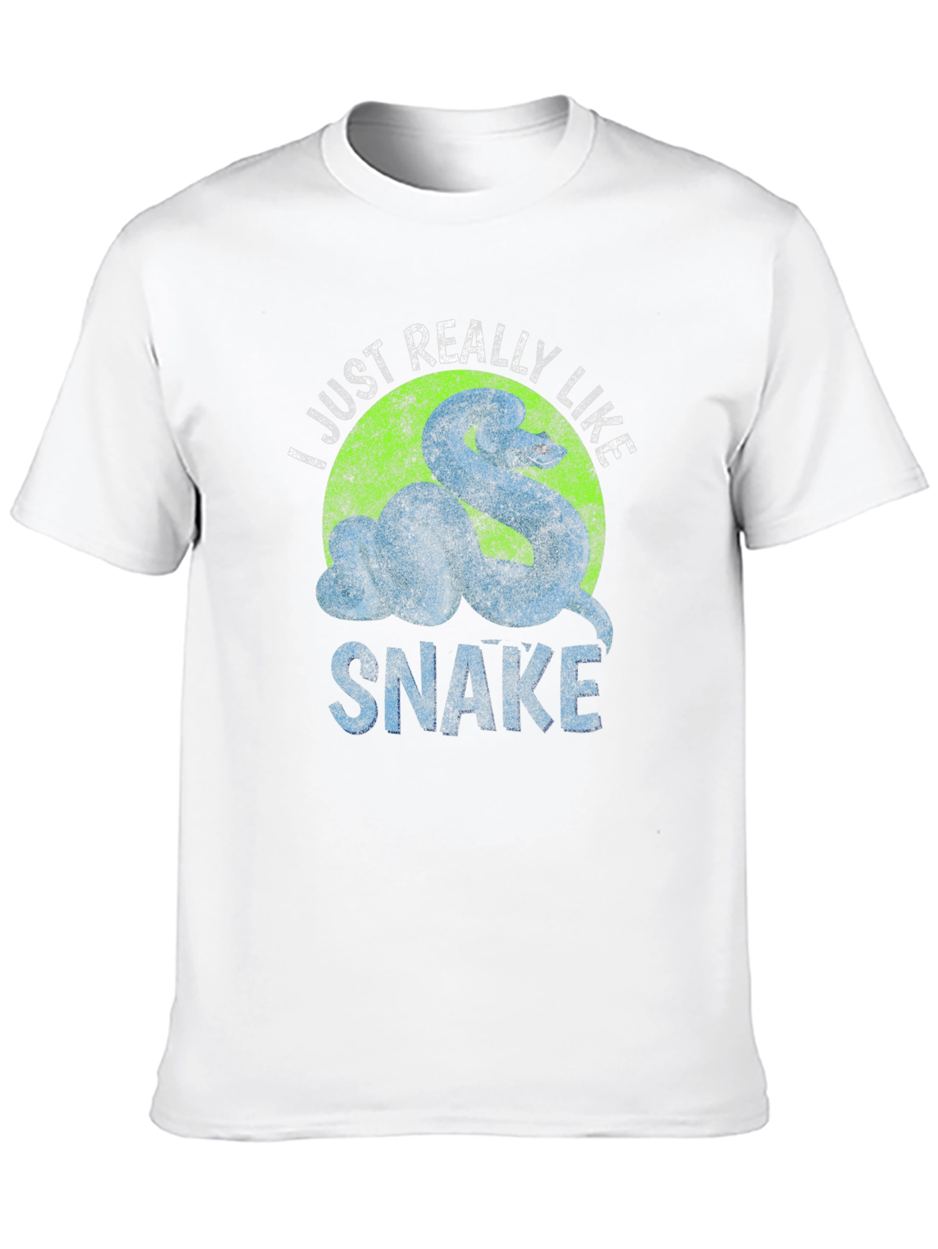 I Just Really Like Snake Graphic T-Shirt