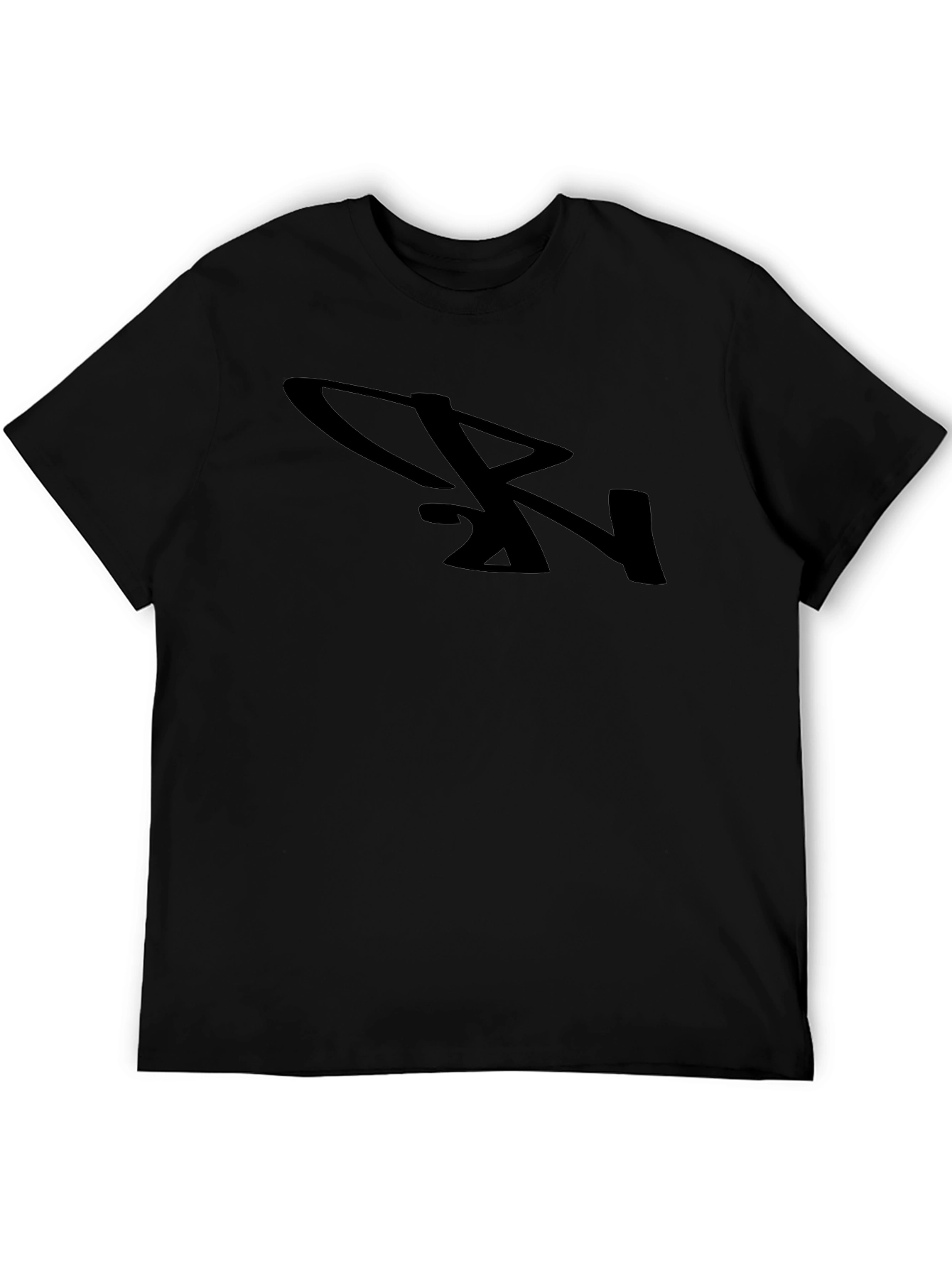 Bold Graphic Black T-Shirt