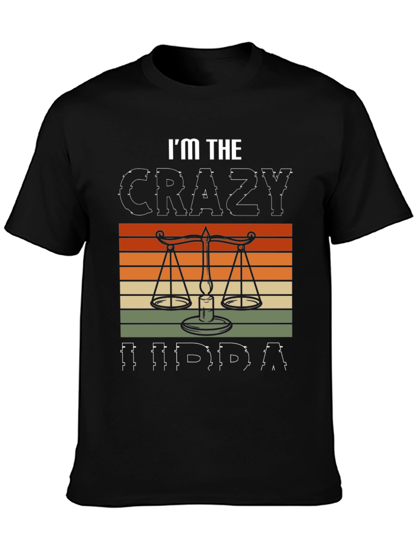 Im The Crazy Libra T-Shirt - Zodiac Sign Tee