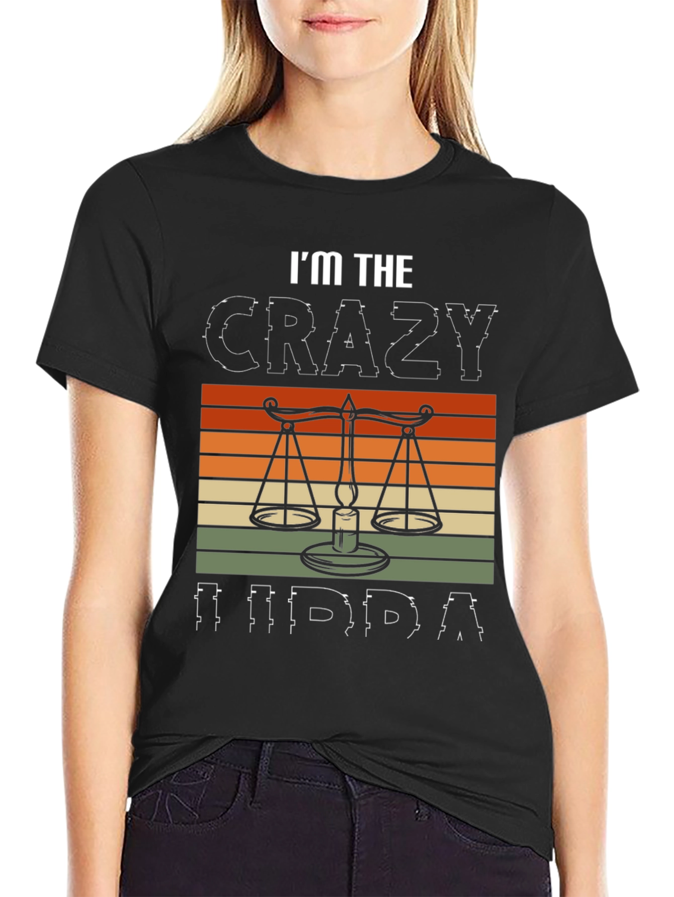 Im The Crazy Libra T-Shirt - Zodiac Sign Tee