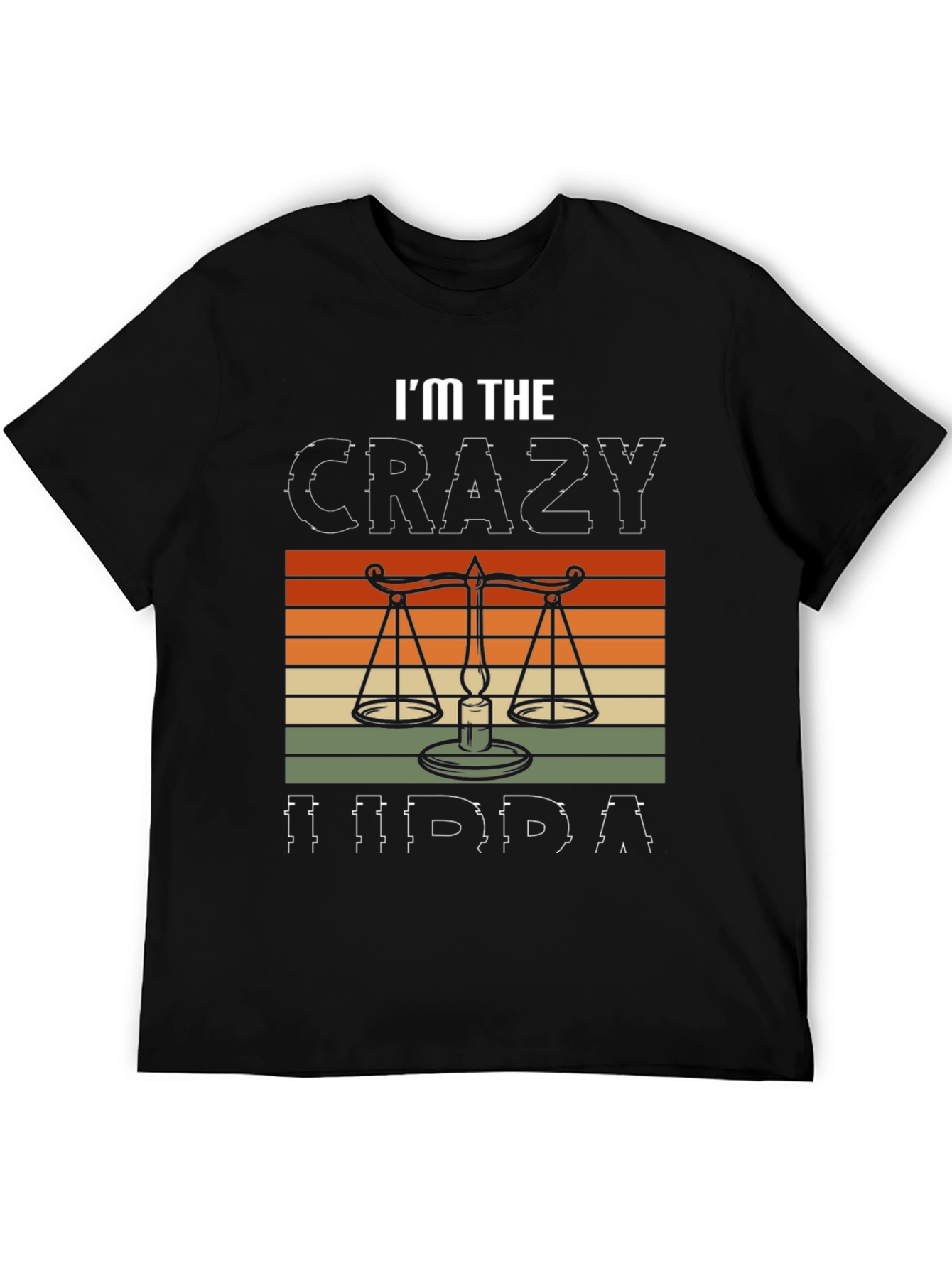 Im The Crazy Libra T-Shirt - Zodiac Sign Tee