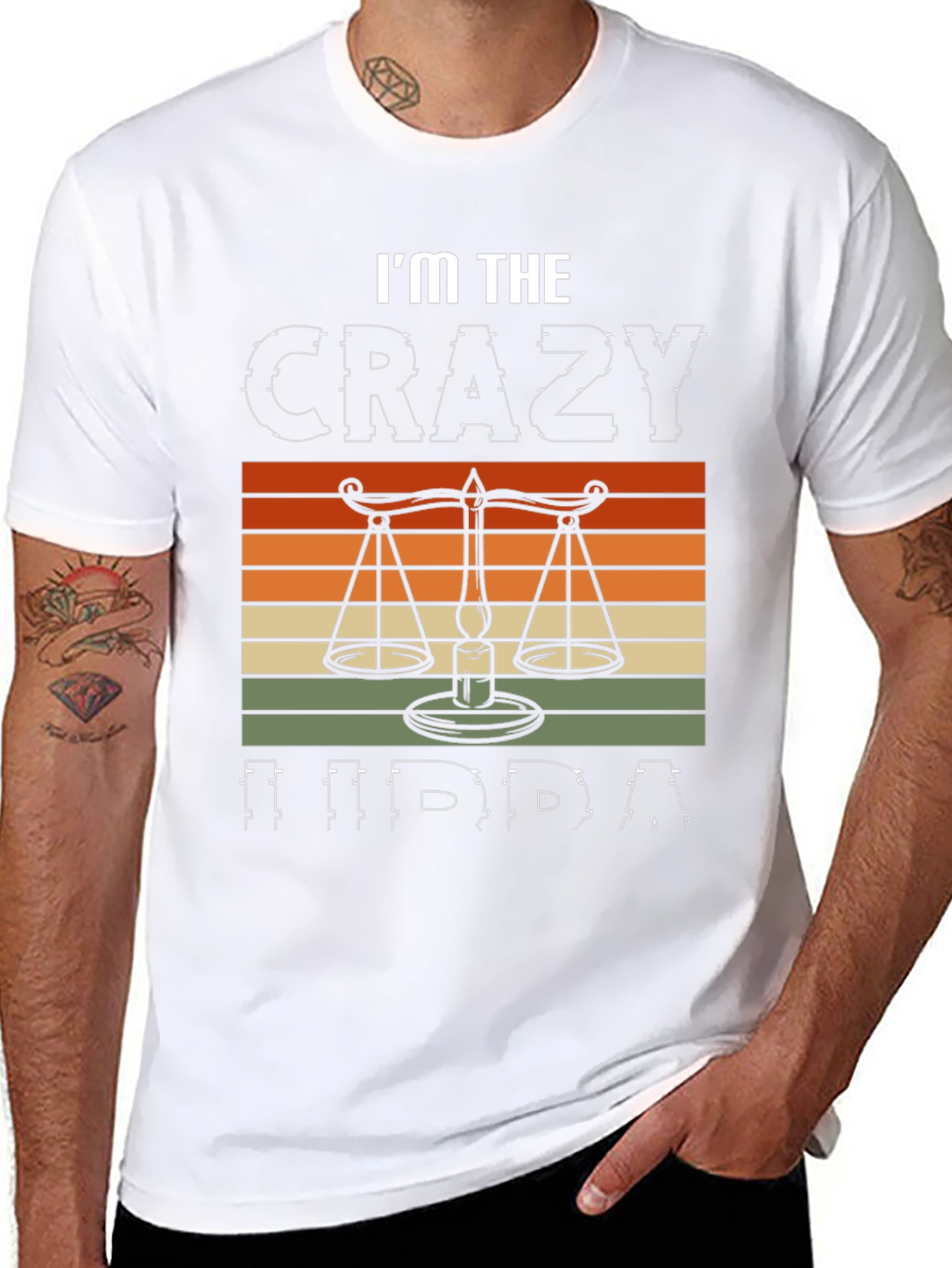 Im The Crazy Libra T-Shirt - Zodiac Sign Tee