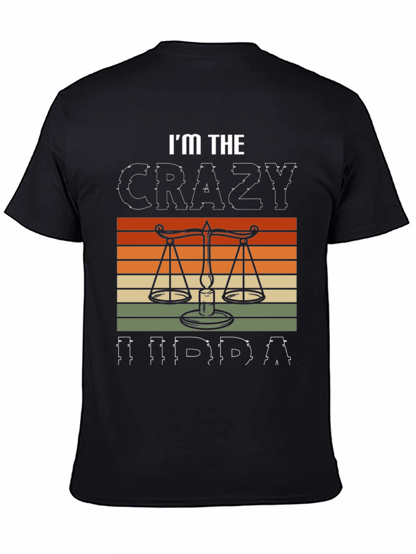 Im The Crazy Libra T-Shirt - Zodiac Sign Tee
