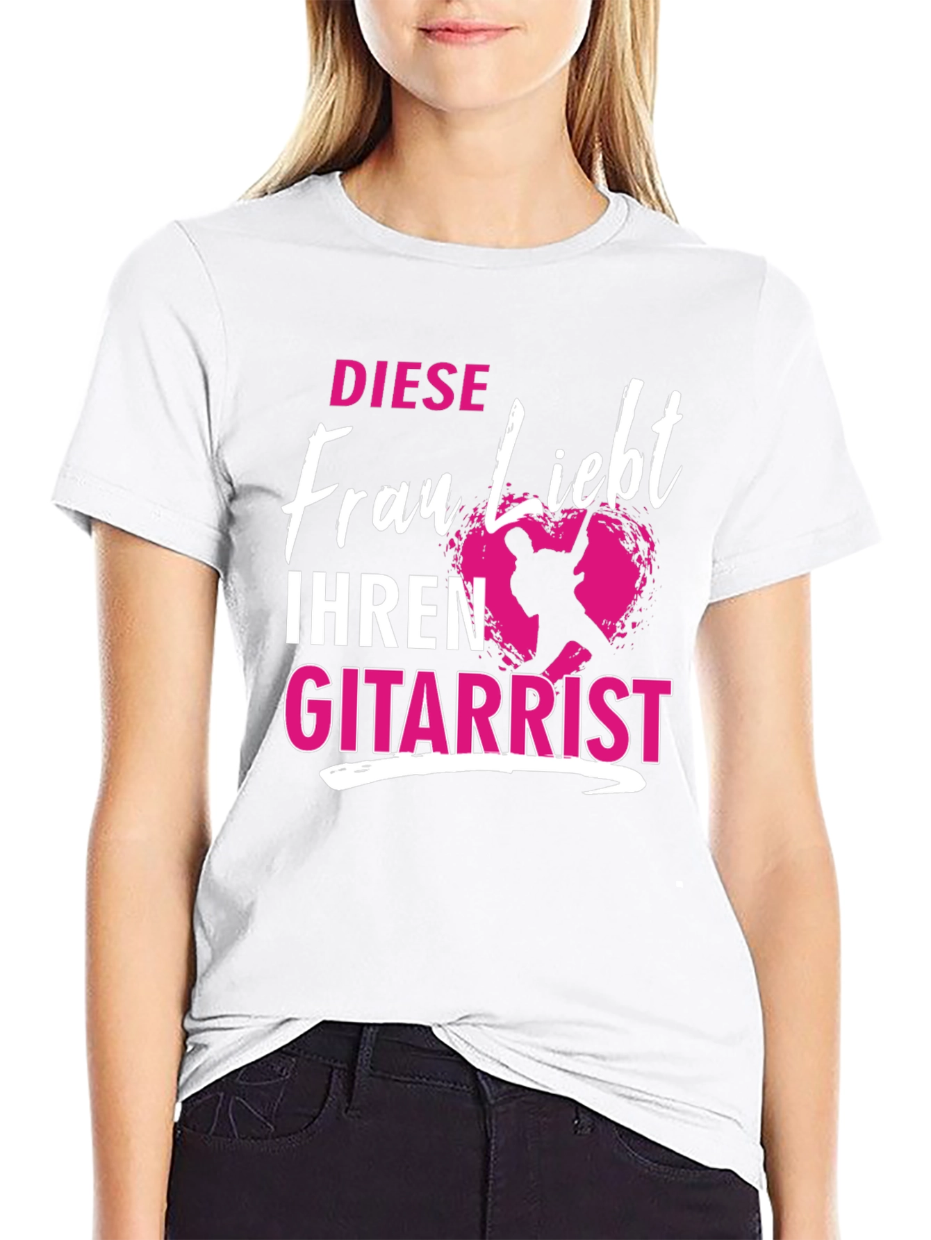 Diese Frau Liebt Ihren Gitarrist T-Shirt