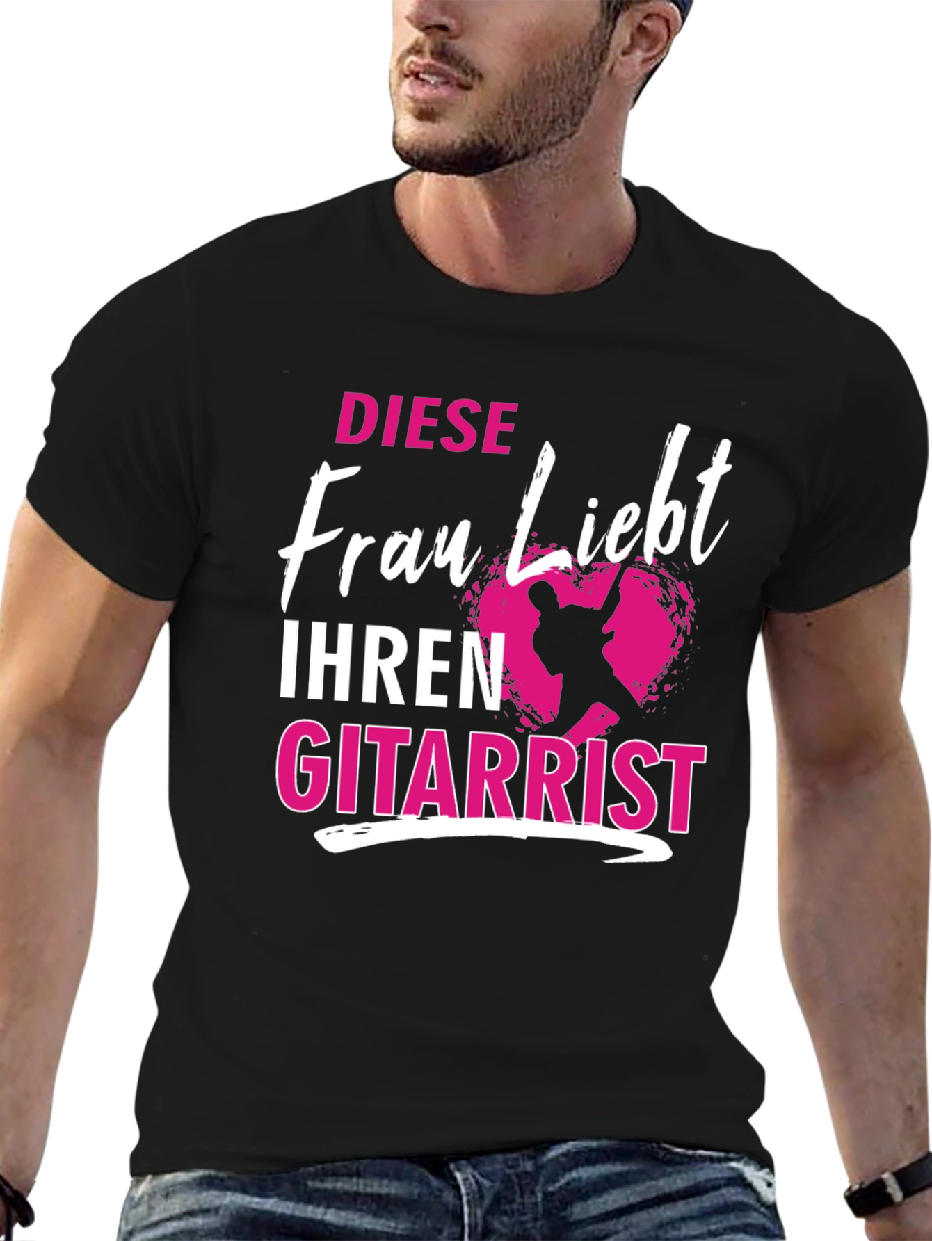 Diese Frau Liebt Ihren Gitarrist T-Shirt