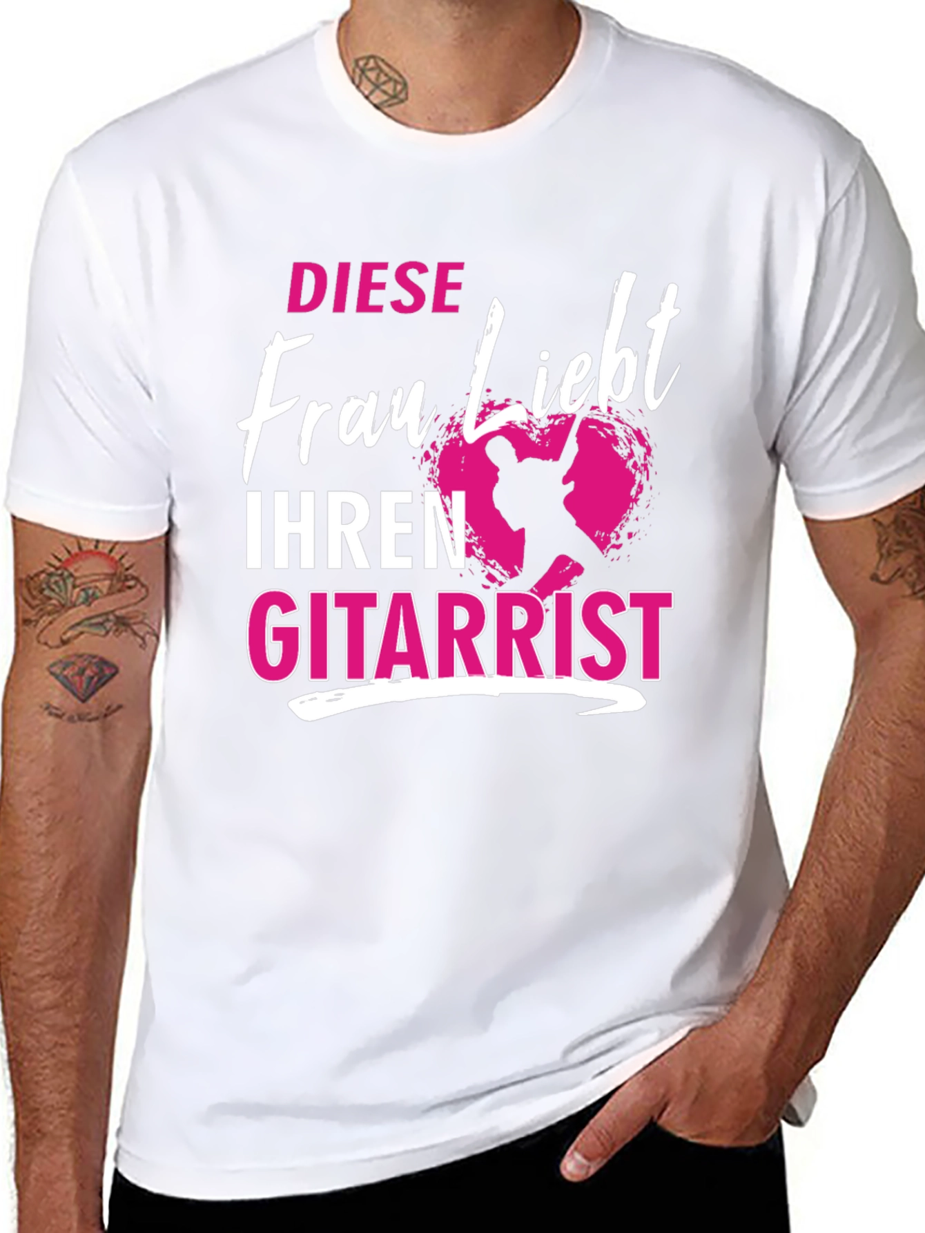 Diese Frau Liebt Ihren Gitarrist T-Shirt