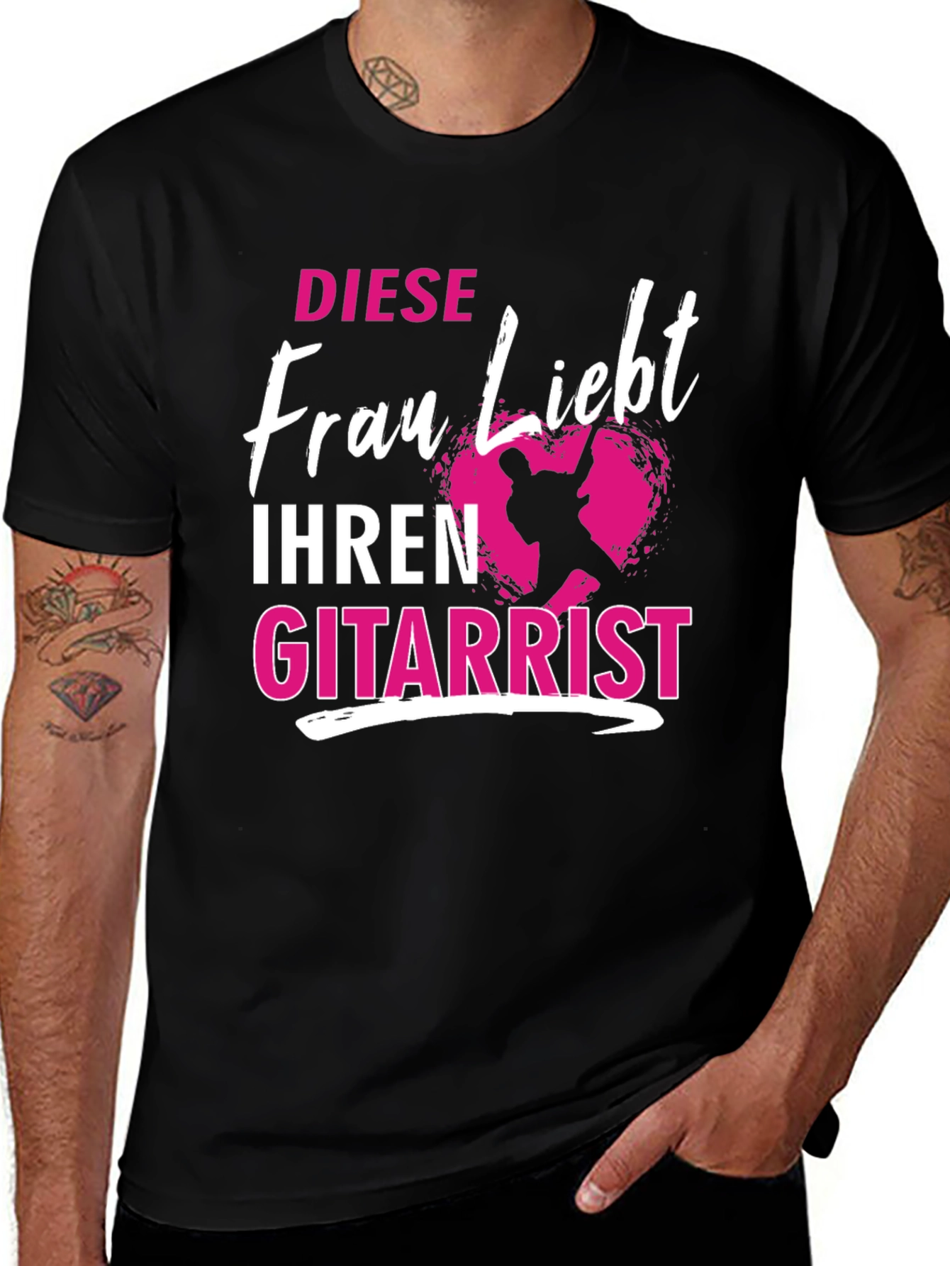Diese Frau Liebt Ihren Gitarrist T-Shirt