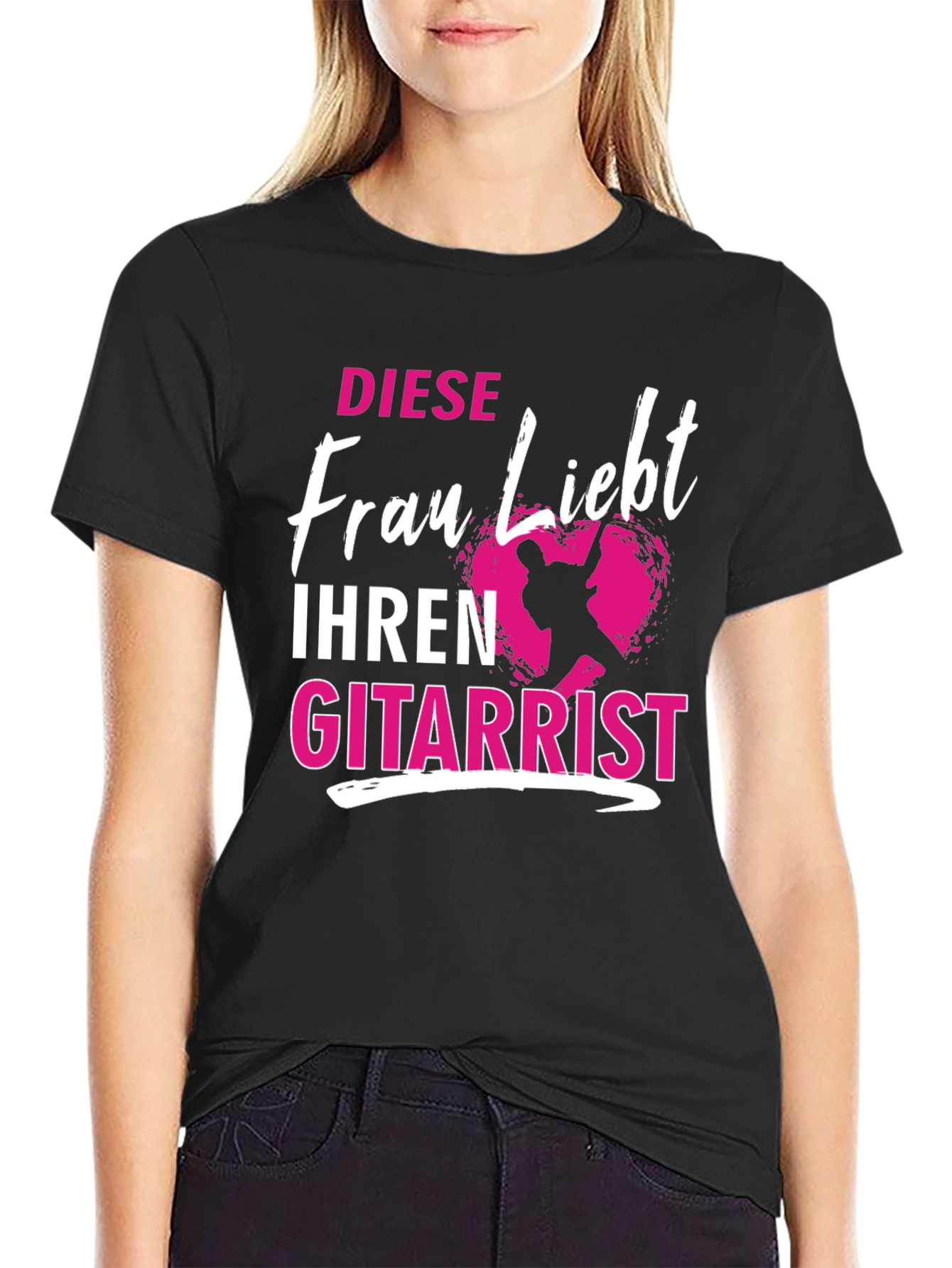 Diese Frau Liebt Ihren Gitarrist T-Shirt