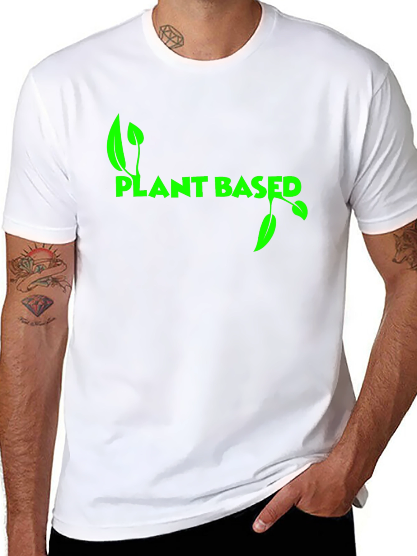 Plant Based Graphic Tee - Vegan T-Shirt