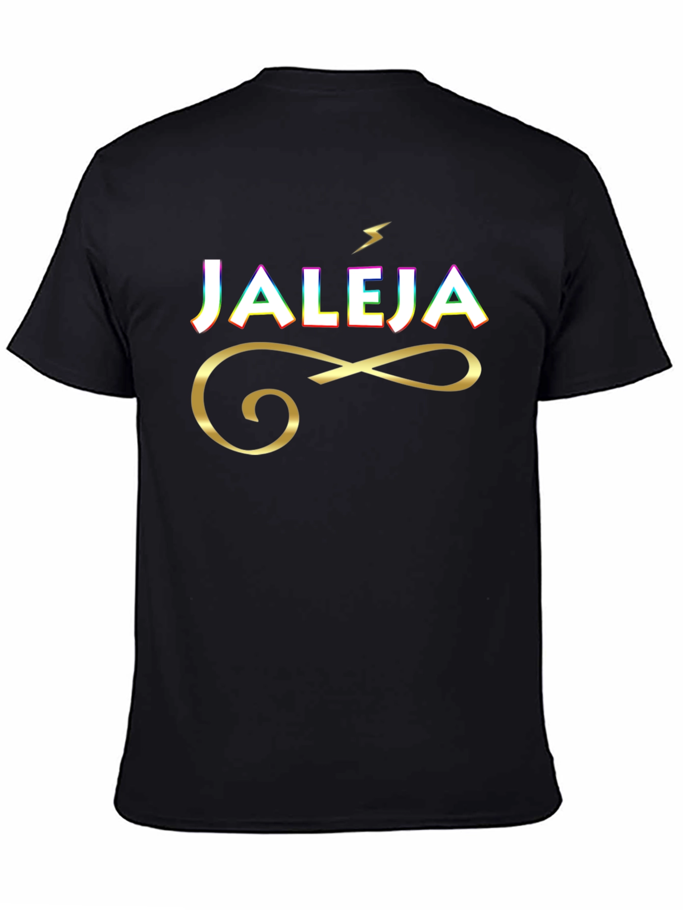 JALEJA Graphic Tee - Stylish Black T-Shirt