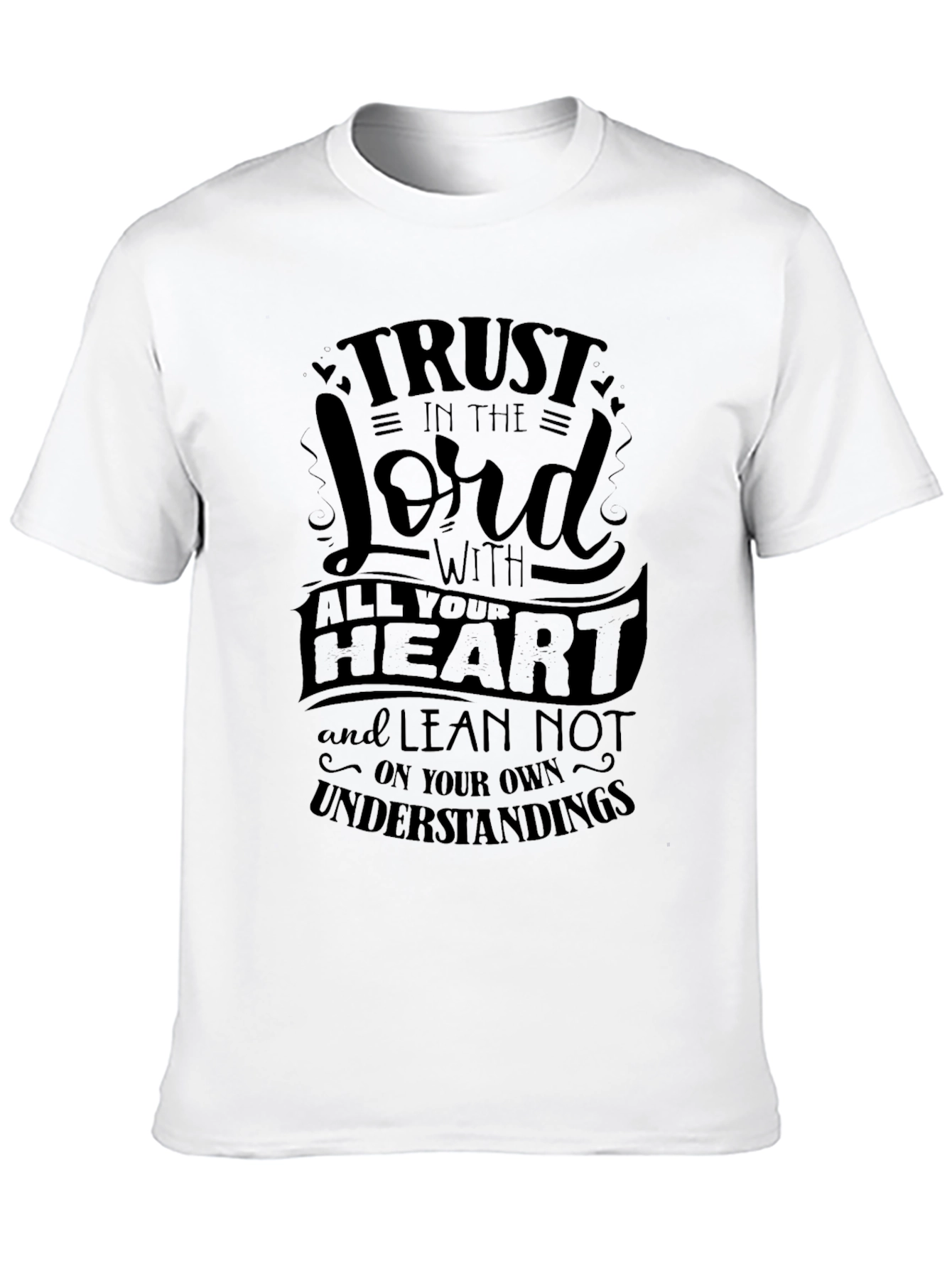 Trust In The Lord T-Shirt - Black