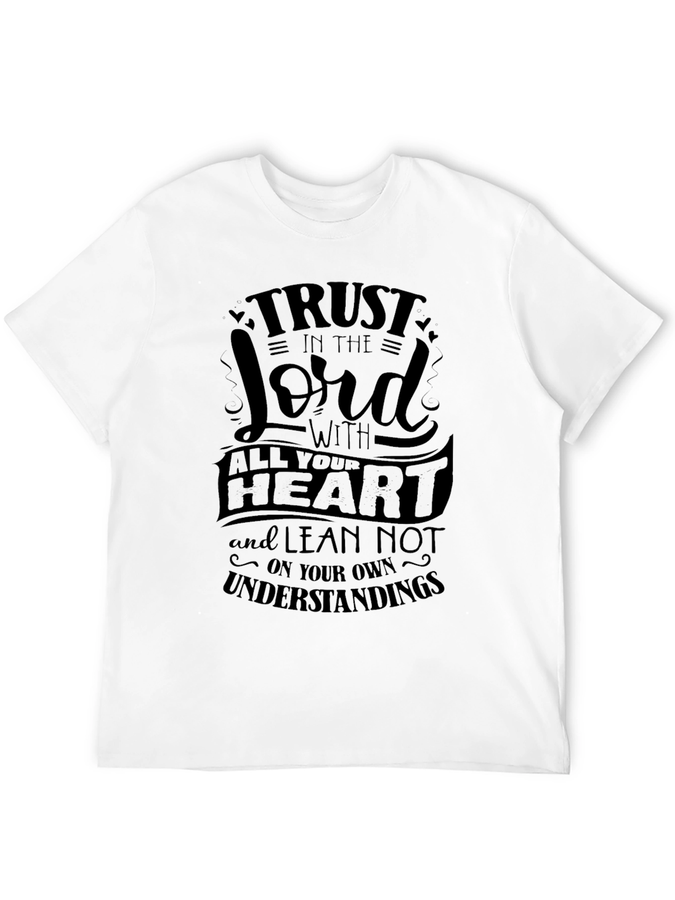 Trust In The Lord T-Shirt - Black