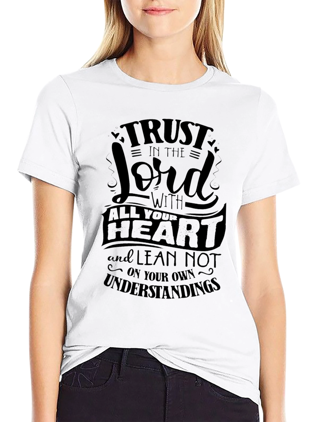 Trust In The Lord T-Shirt - Black